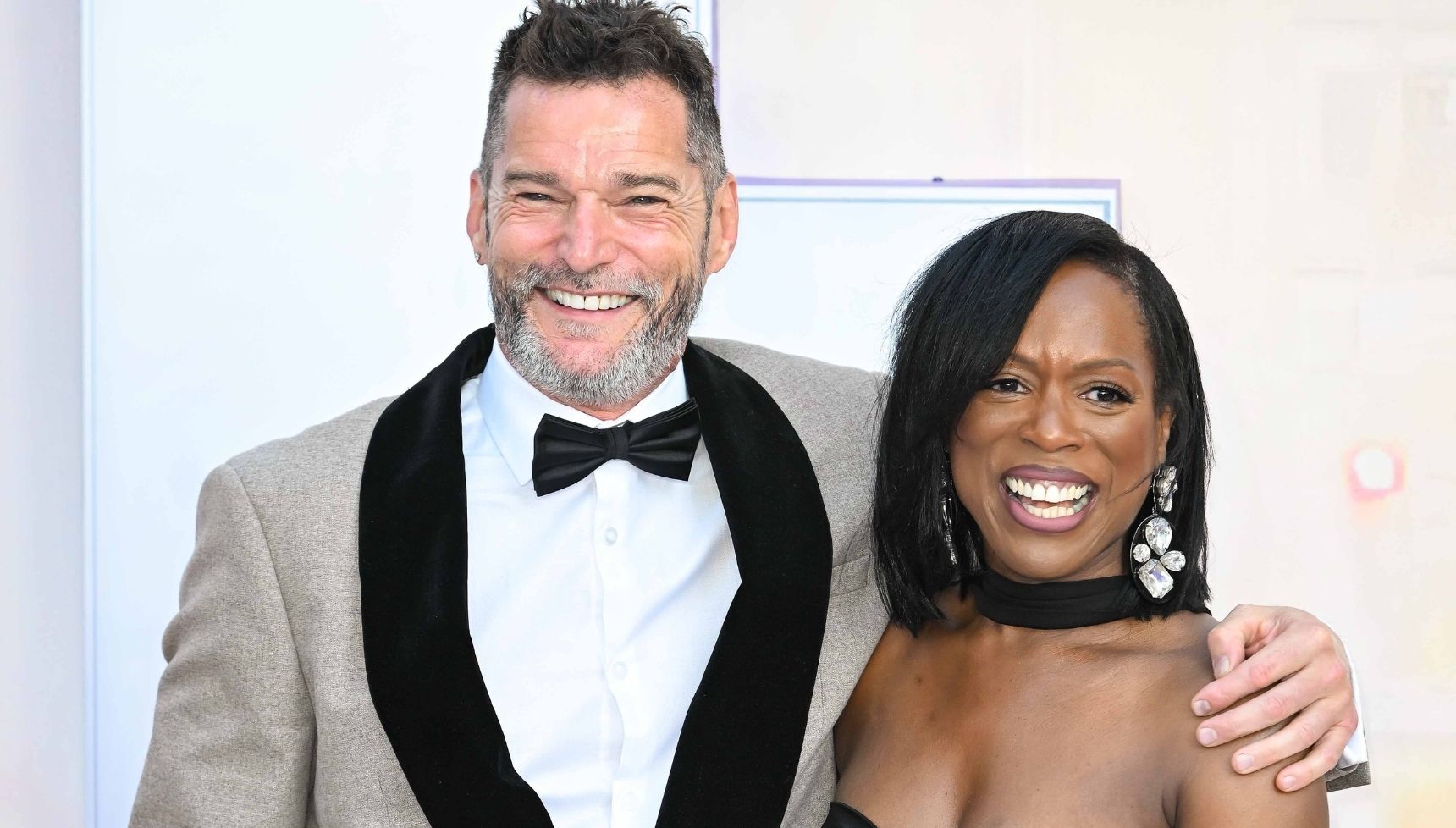 Fred Sirieix in First Dates first as he stars as a diner in Valentine's special with wife Fruitcake