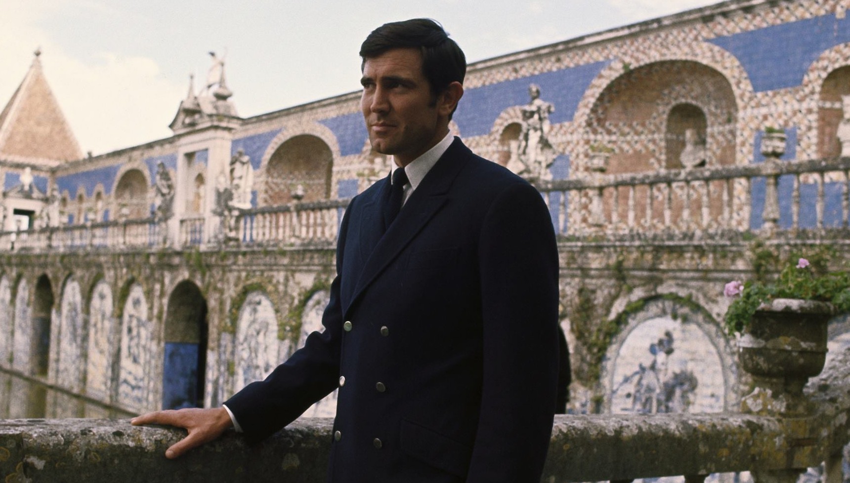 George Lazenby as James Bond