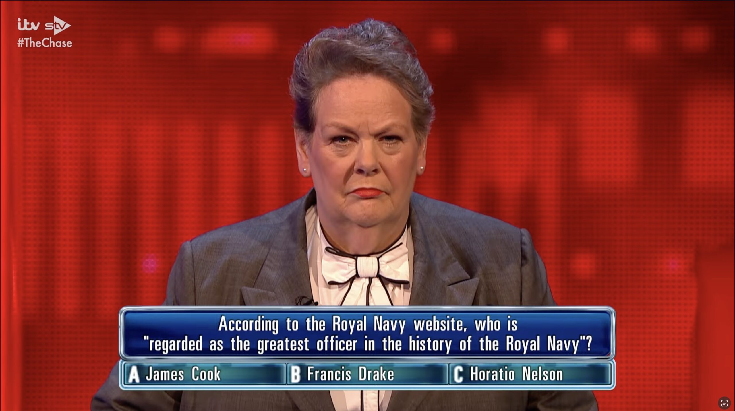 Anne on The Chase