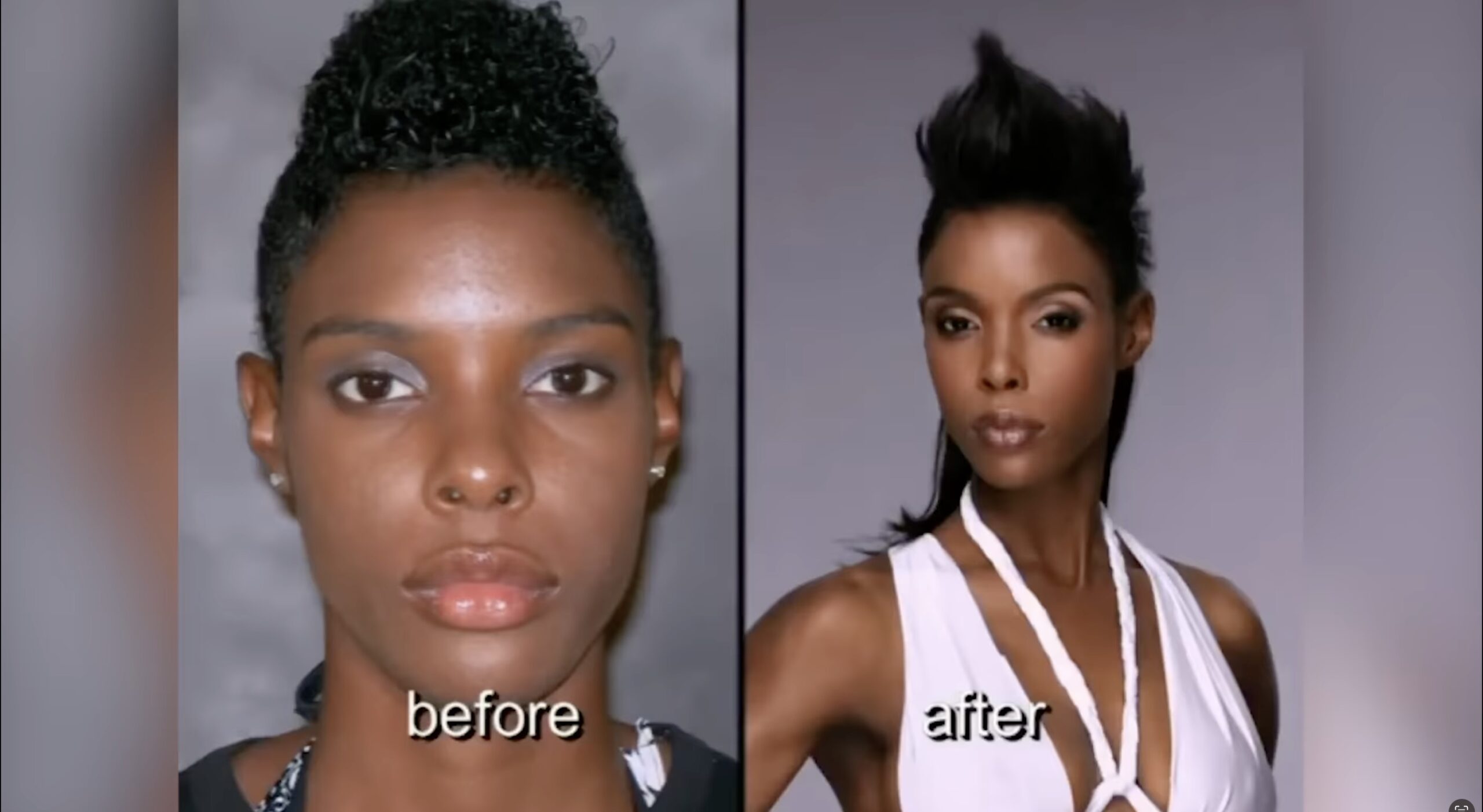 Antm Cycle 10 makeover for Marvita before and after