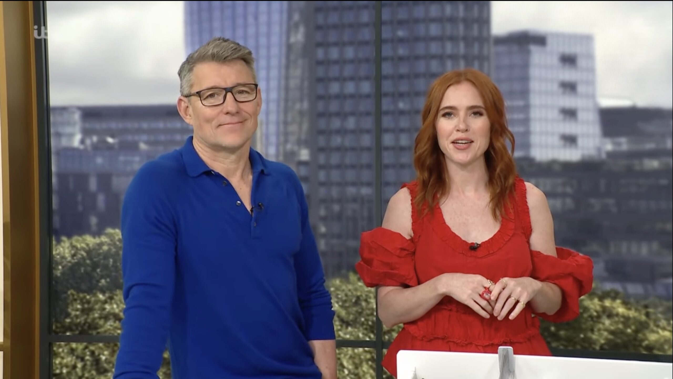 Ben Shephard and Angela Scanlon on This Morning