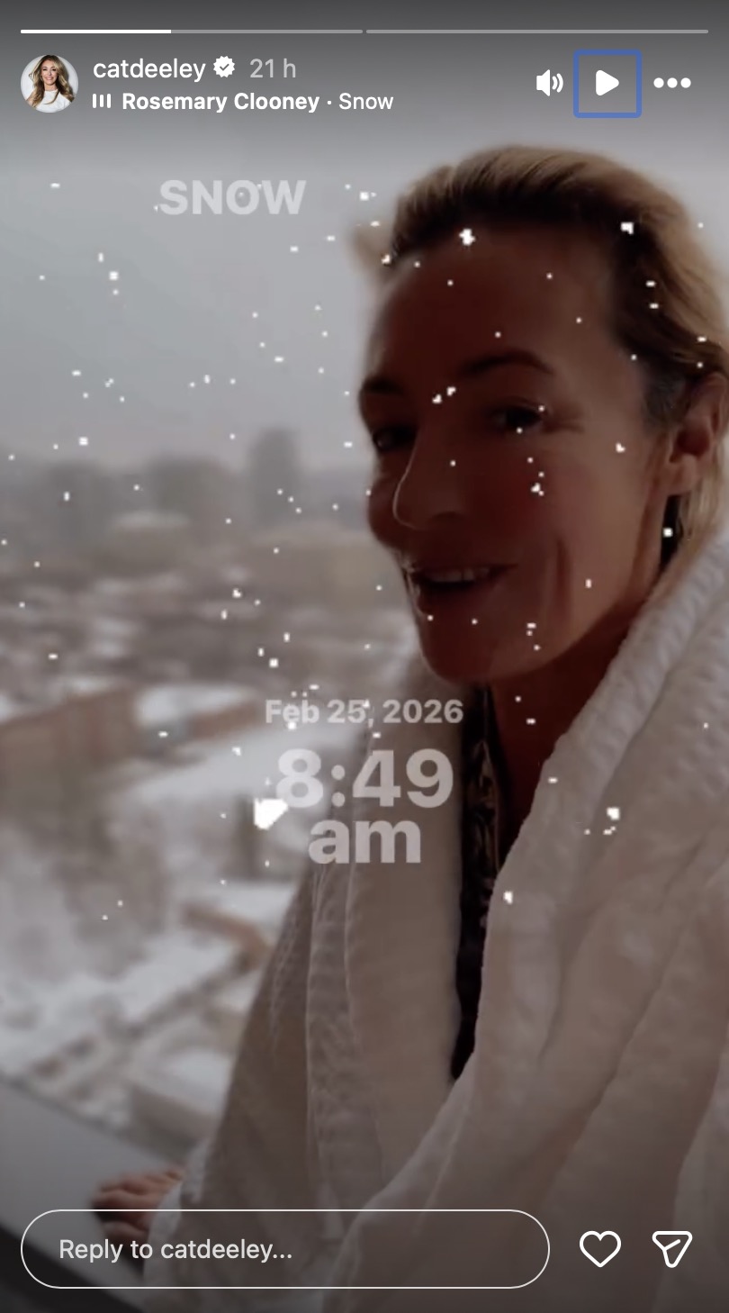 Cat Deeley Instagram Story