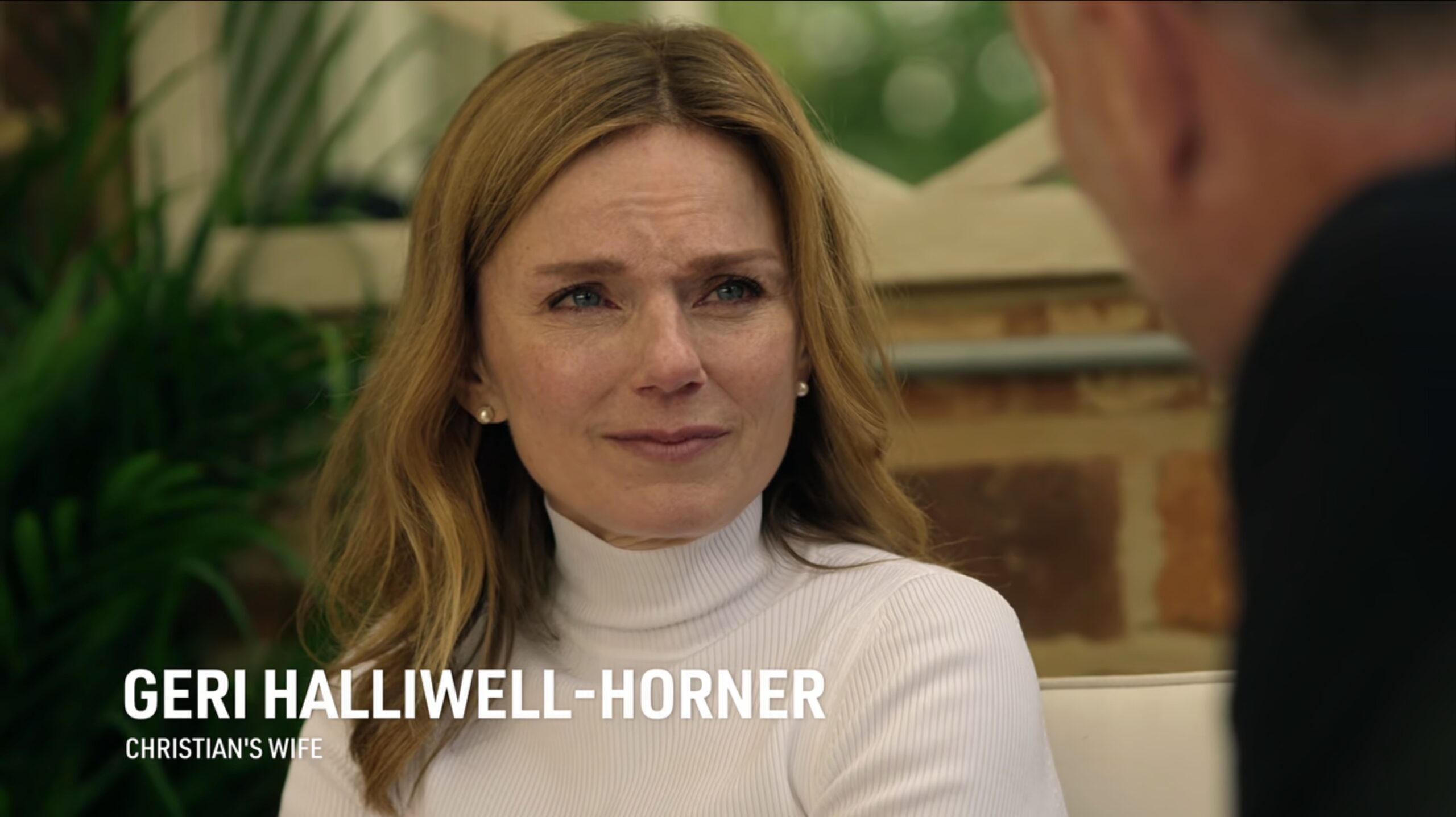 Geri Halliwell teary 