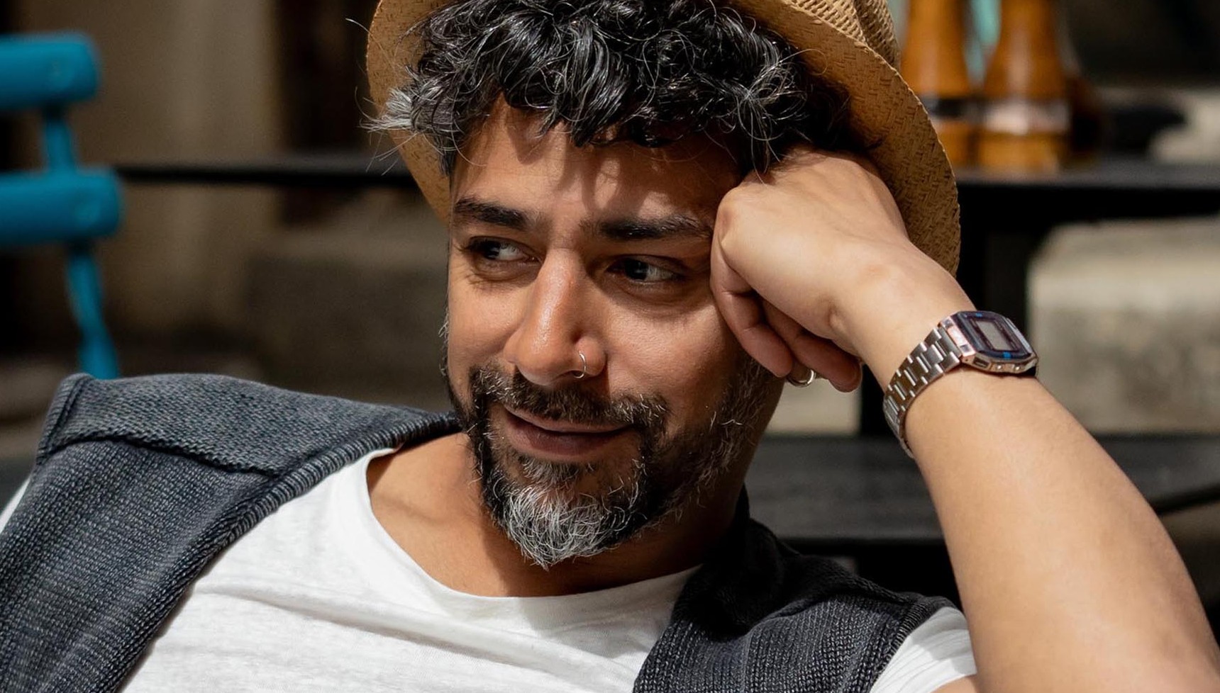 Naveed Choudhry as Christopher Monkford in The Good Ship Murder