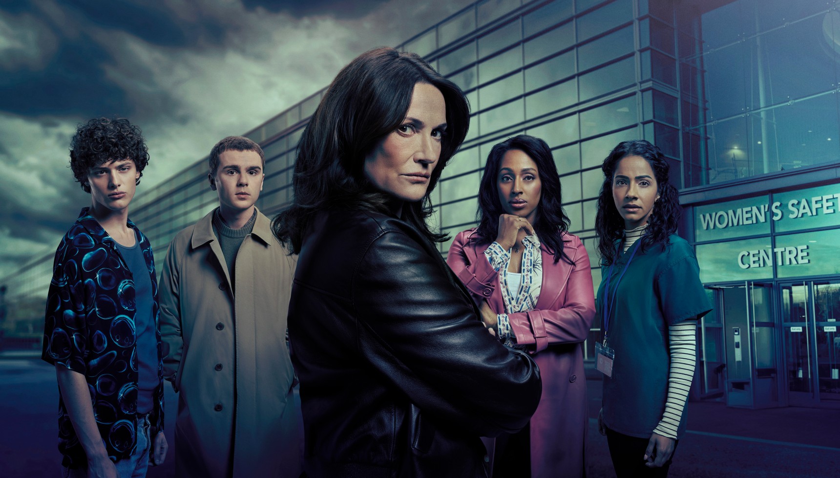 Promo shot of cast for The Curfew