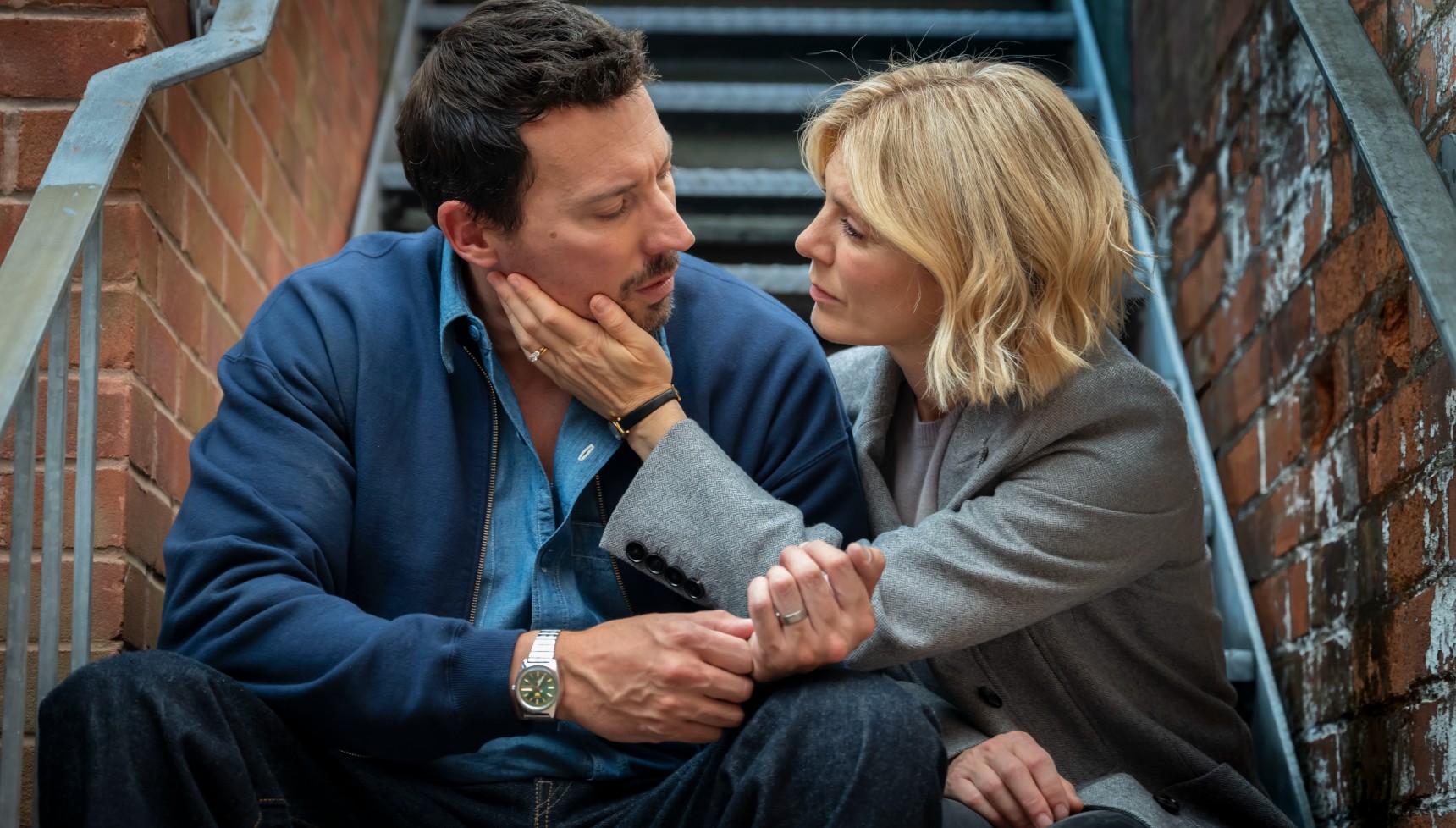 David Caves and Emilia Fox as Jack and Nikki in Silent Witness series 29