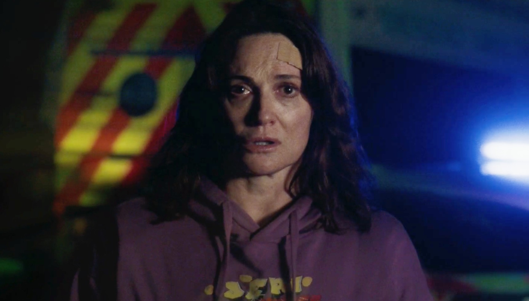 Sarah Parish as DI Pamela Green in The Curfew