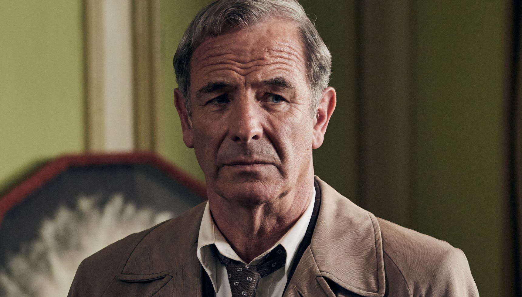 Robson Green as Geordie Keating in Grantchester
