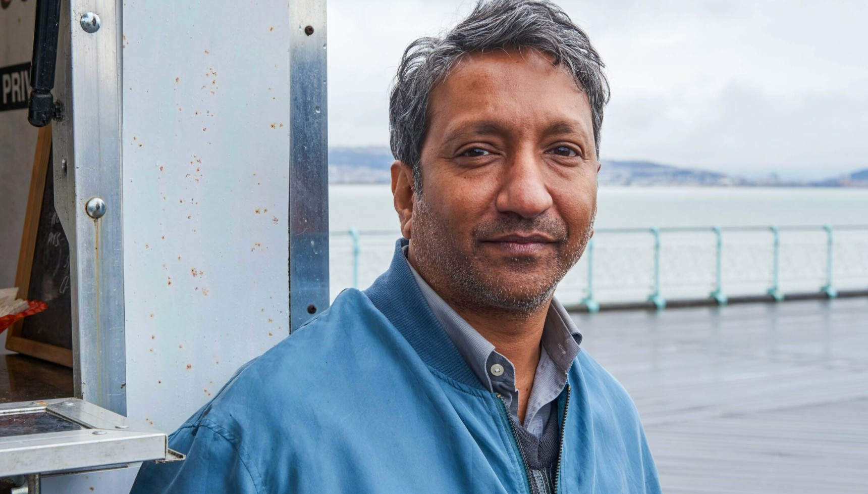 Phaldut Sharma as Peetham 'Pete' Shah in the cast of Men Up