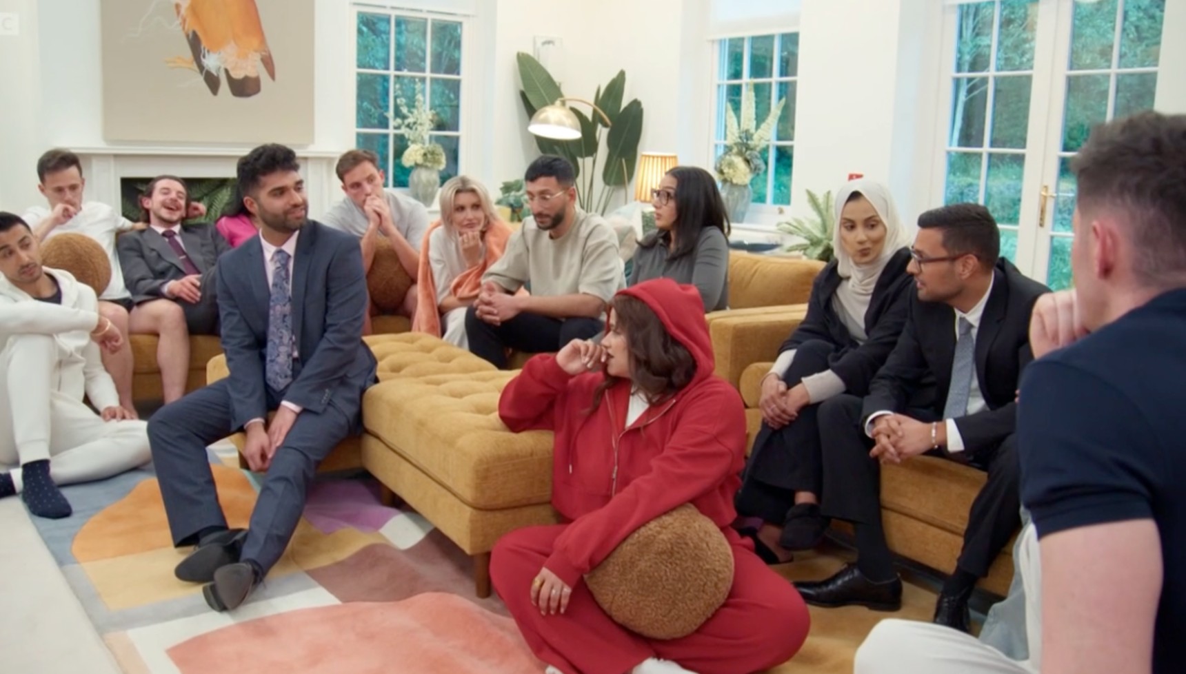 The candidates in The Apprentice house