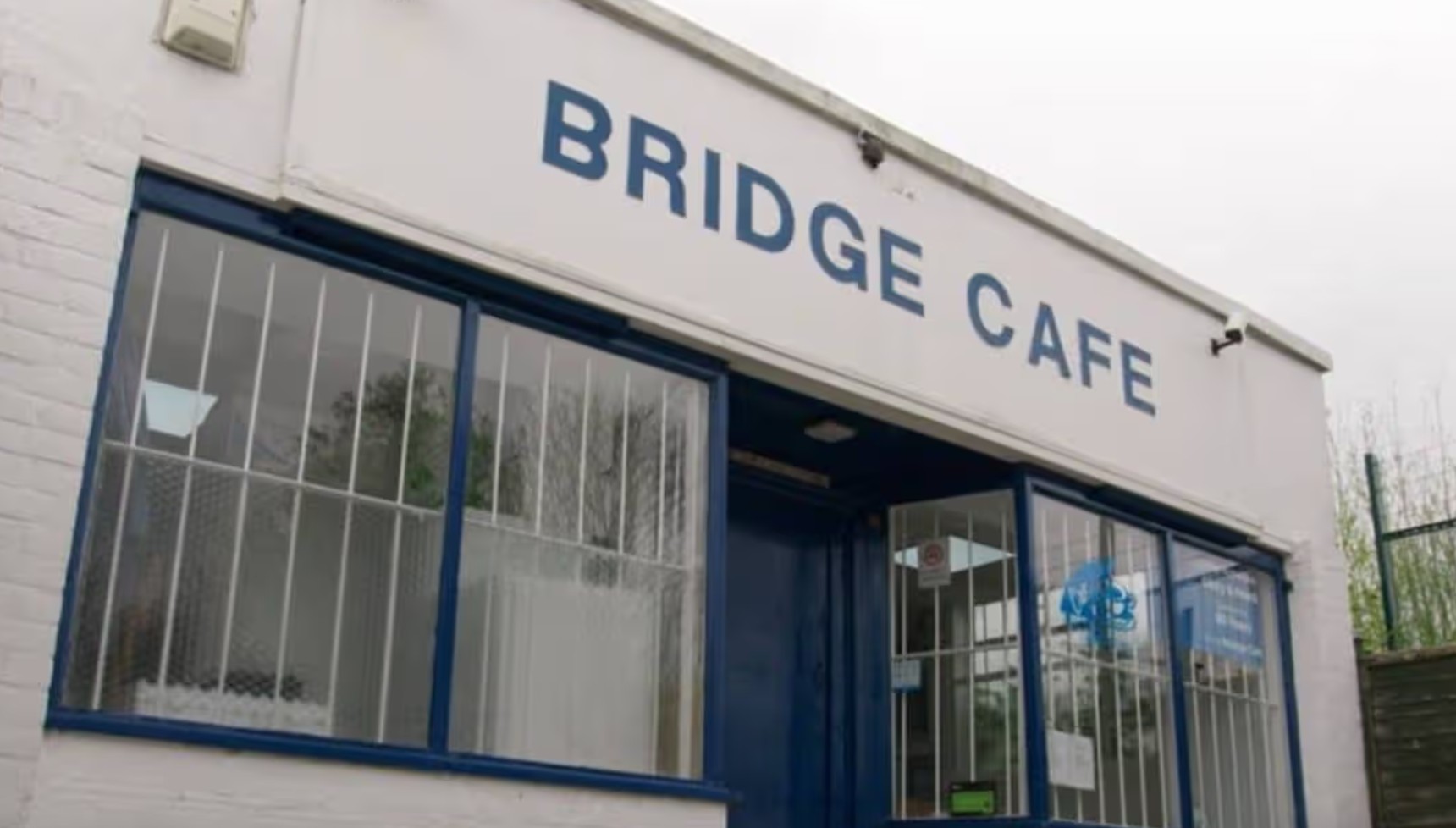 The outside of The Bridge cafe as seen on The Apprentice