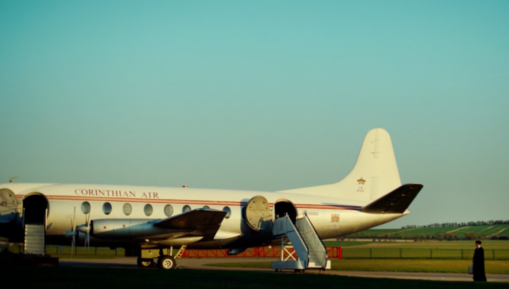 A Corinthian Air plane in Lord of the Flies episode 2
