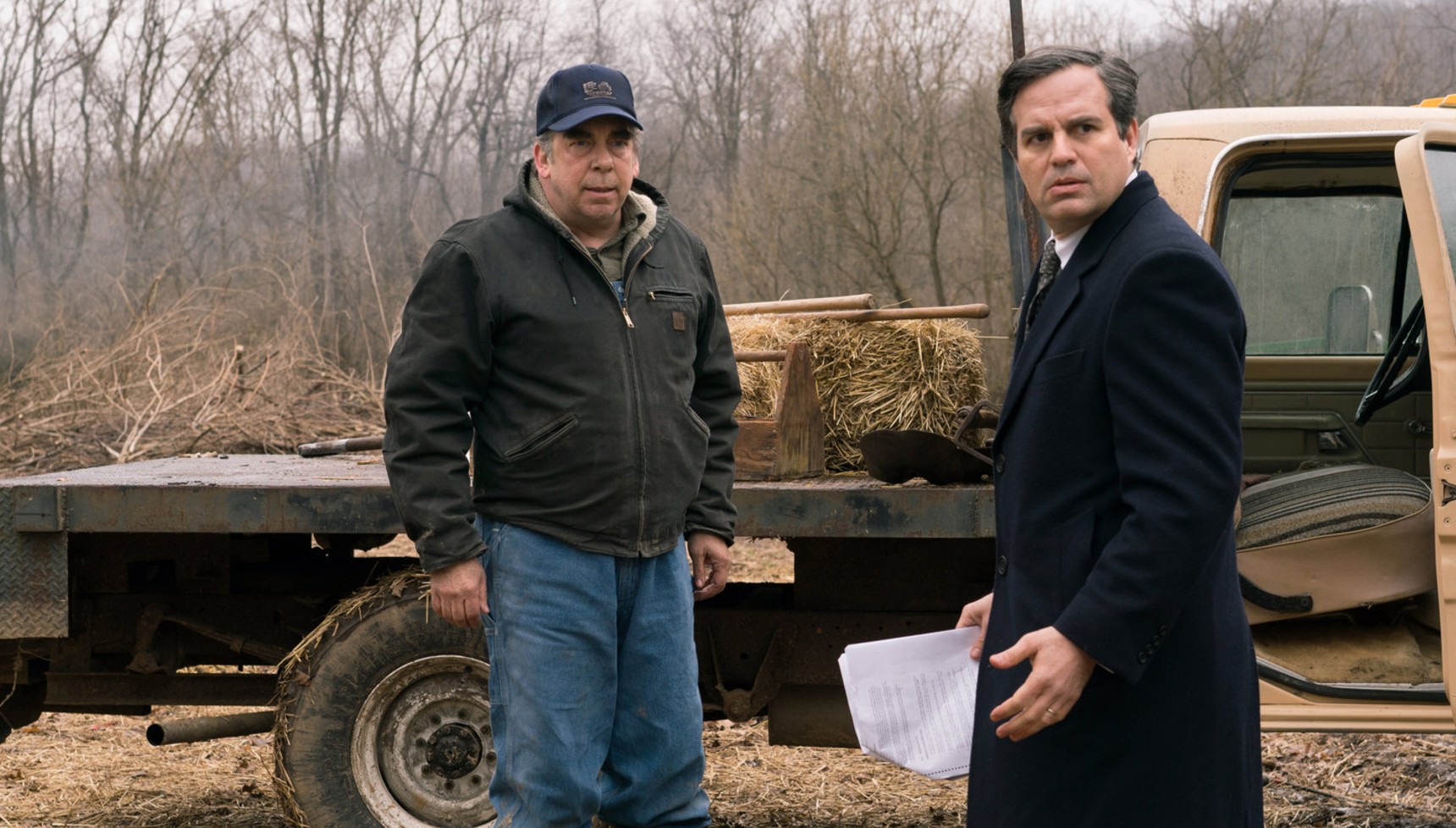 Bill Camp and Mark Ruffalo in Dark Waters