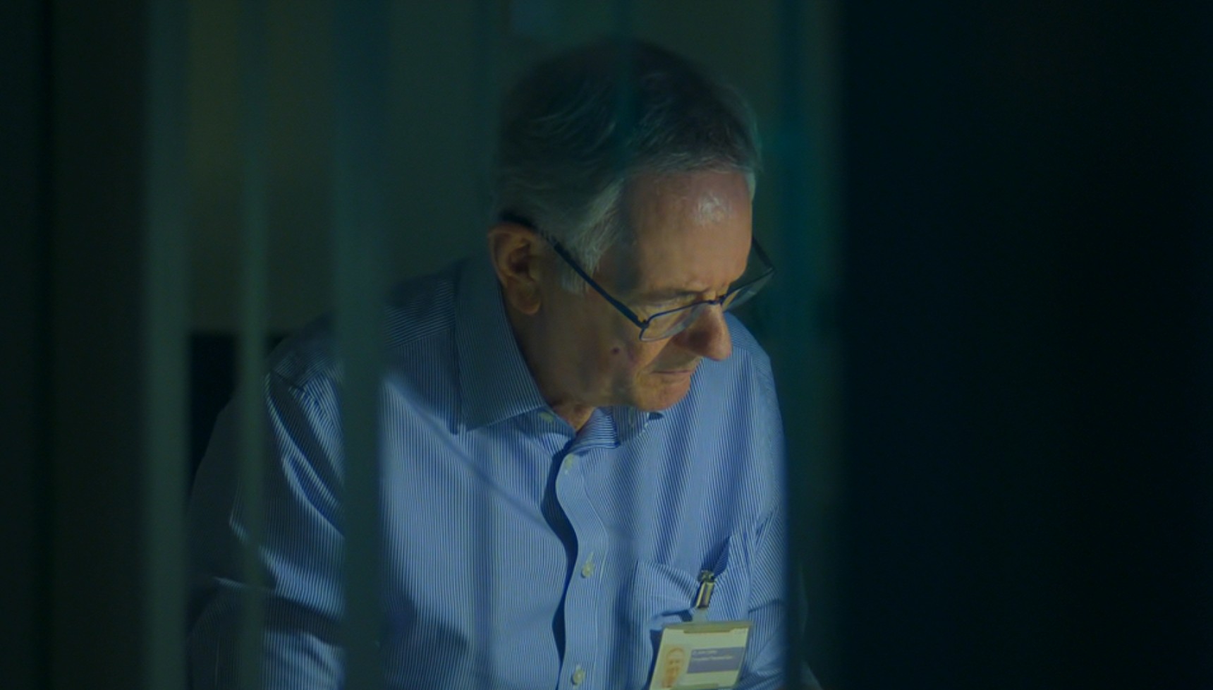 Dr John Gibbs speaking in the documentary