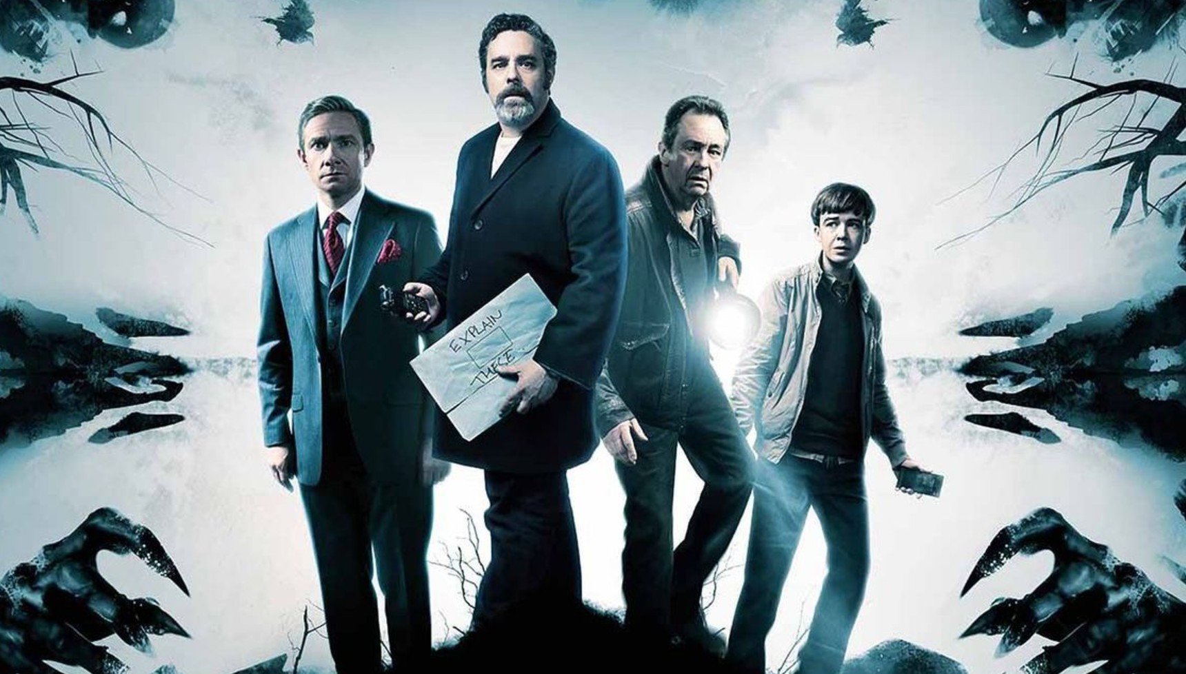 The cast of Ghost Stories