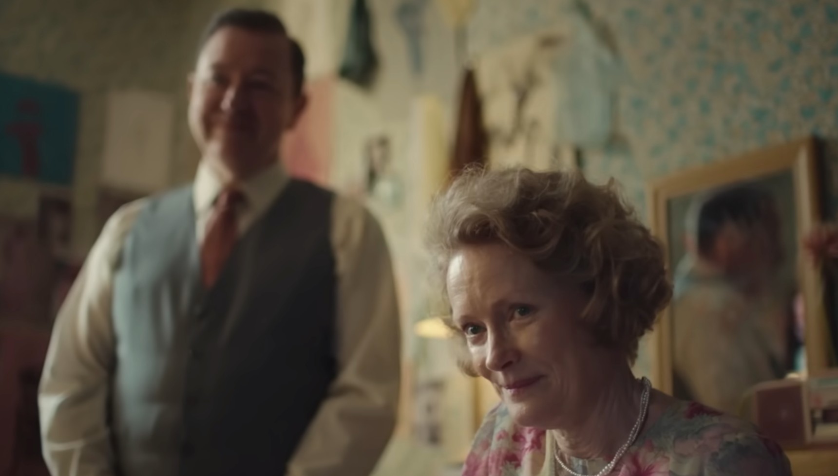 Claire Skinner and Daniel Ryan in The Lady