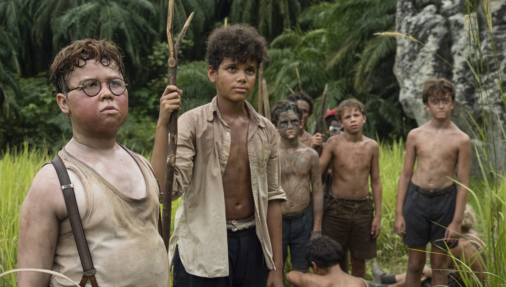 The boys in Lord of the Flies