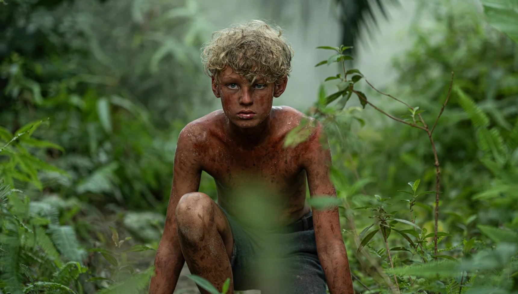 Jack in the jungle in Lord of the Flies