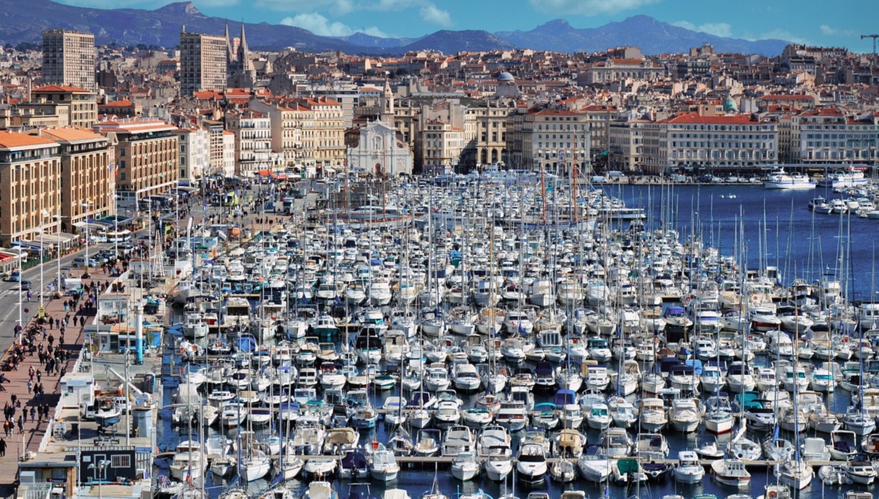 The old port in Marseille
