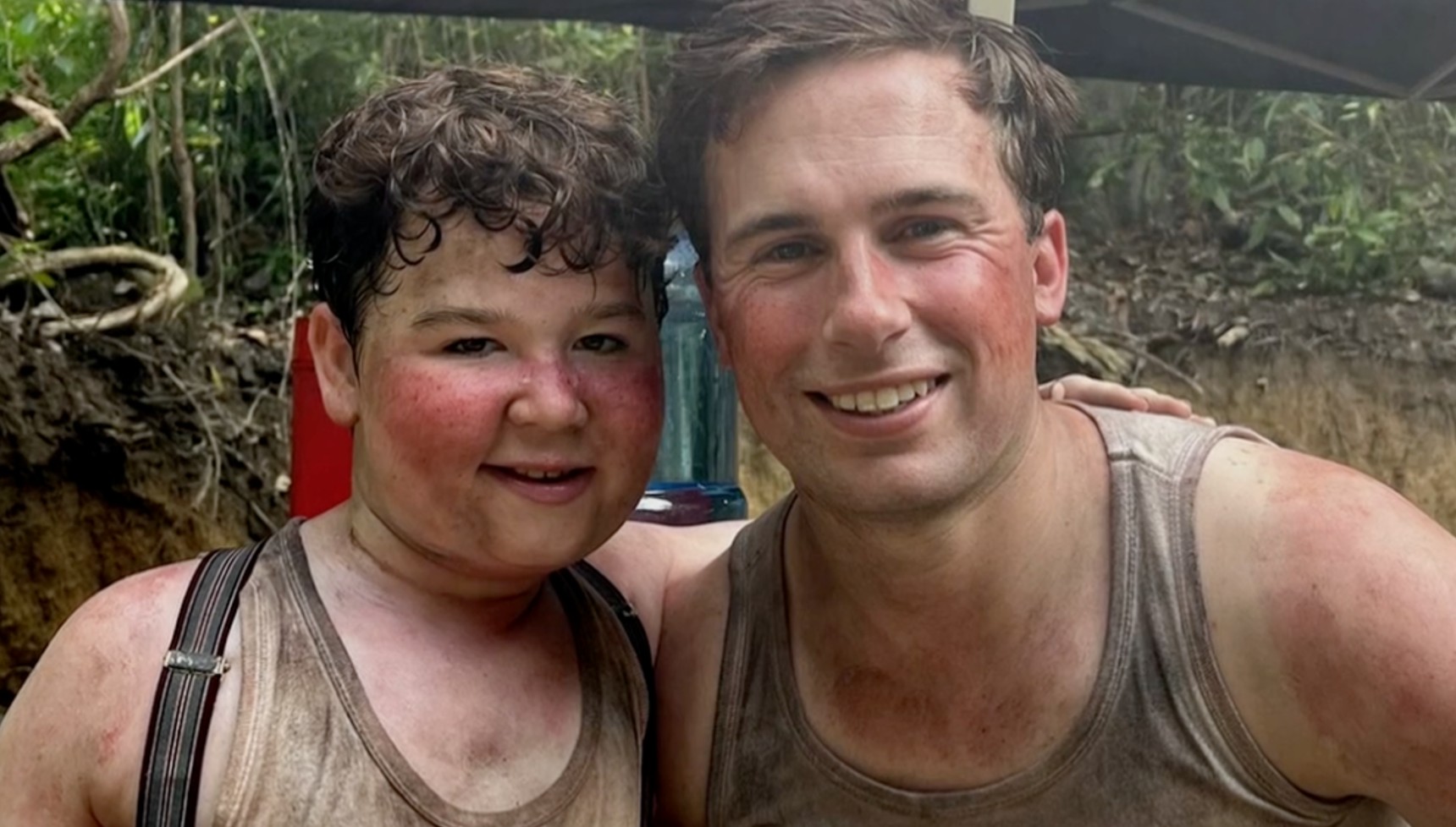 David McKenna and Elliott Cooper in Lord of the Flies