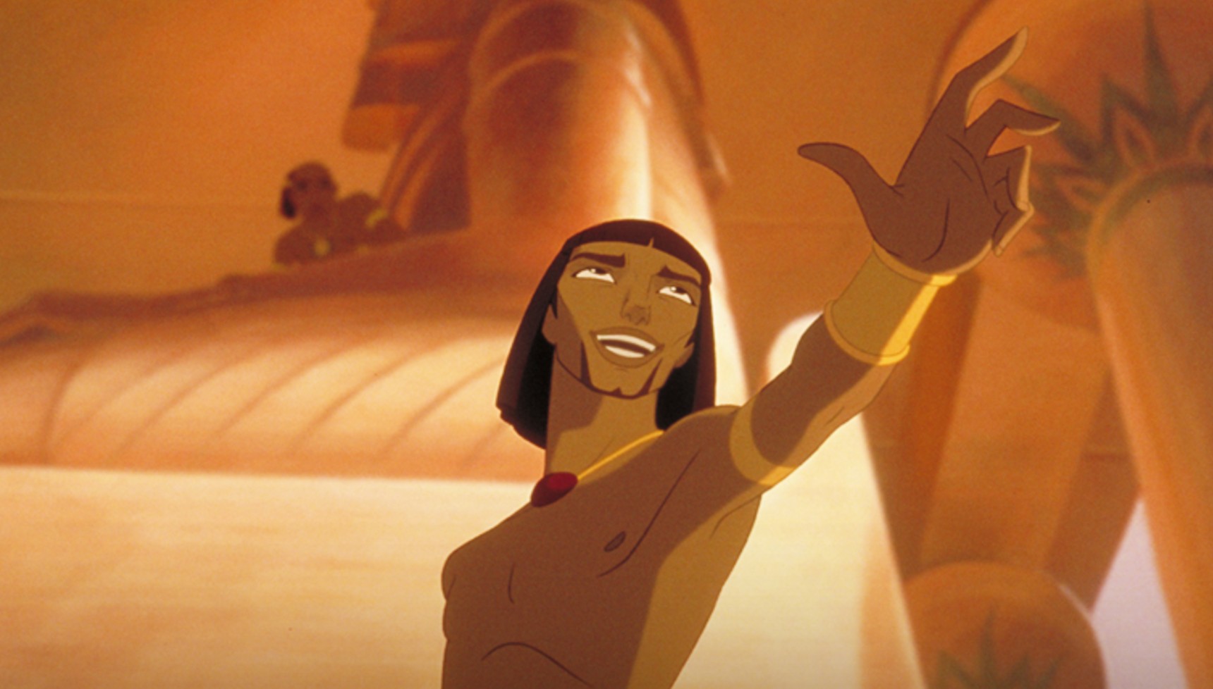 Moses and Rameses in The Prince of Egypt