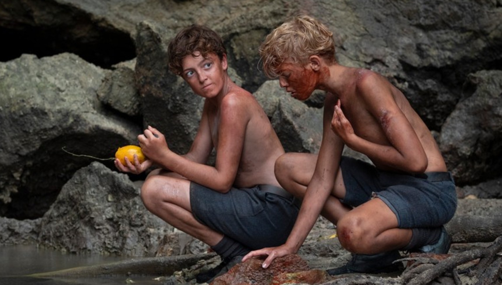 Ike Talbut as Simon in Lord of the Flies