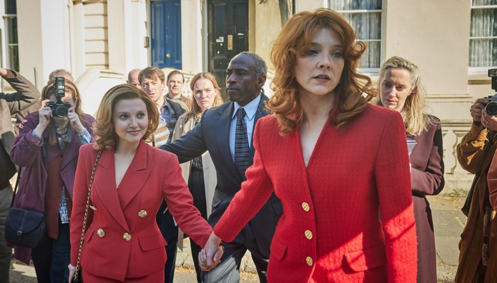 Mia McKenna-Bruce and Natalie Dormer in The Lady