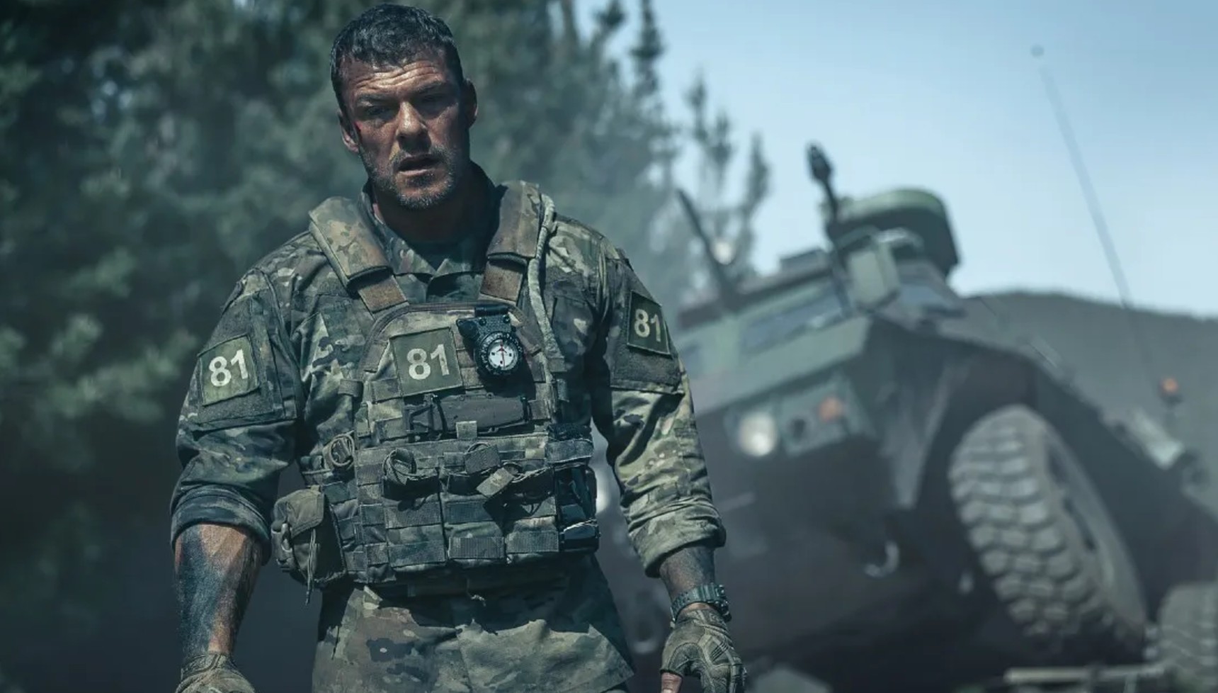 Alan Ritchson in Netflix's War Machine