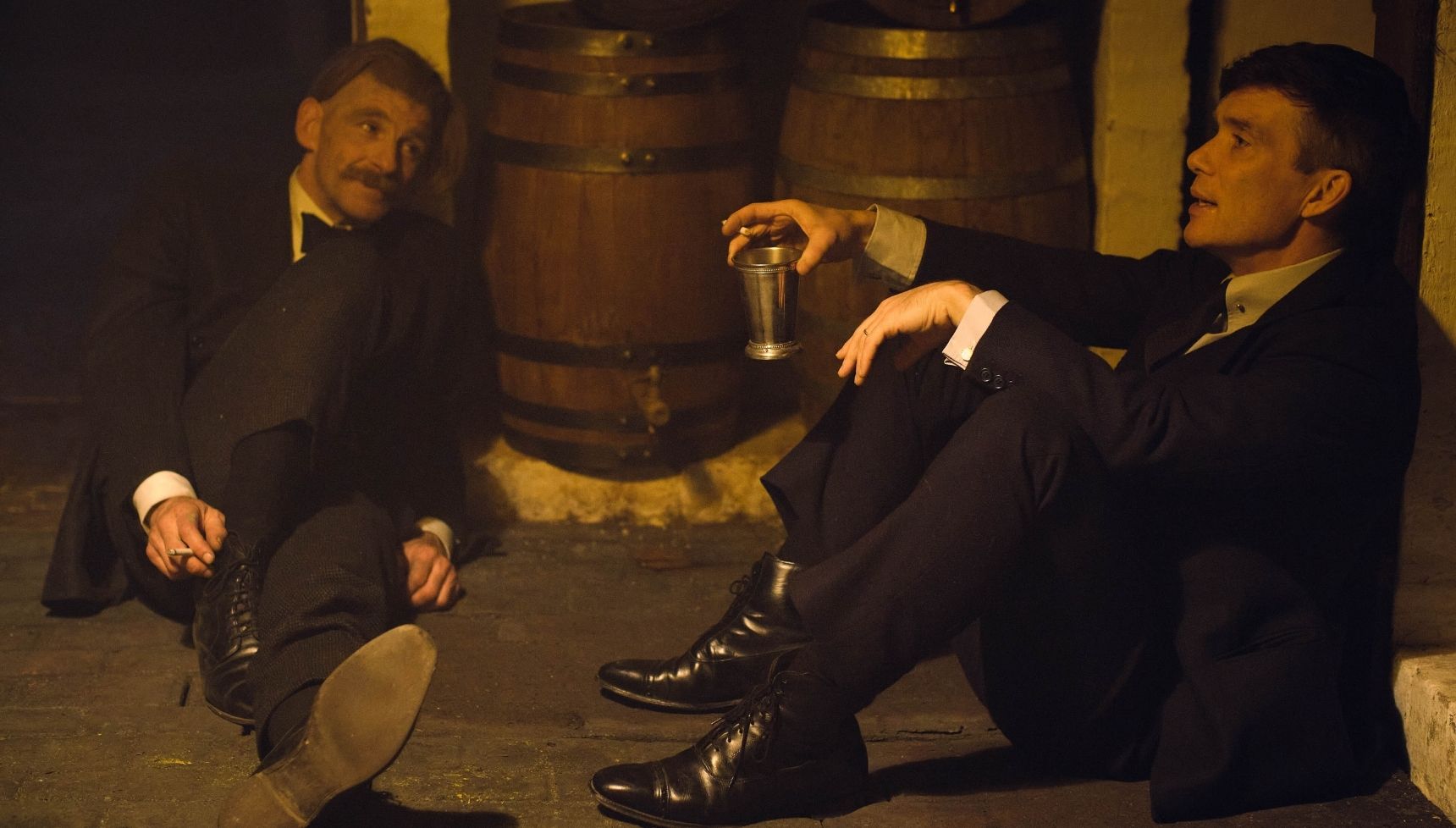 Tommy and Arthur Shelby