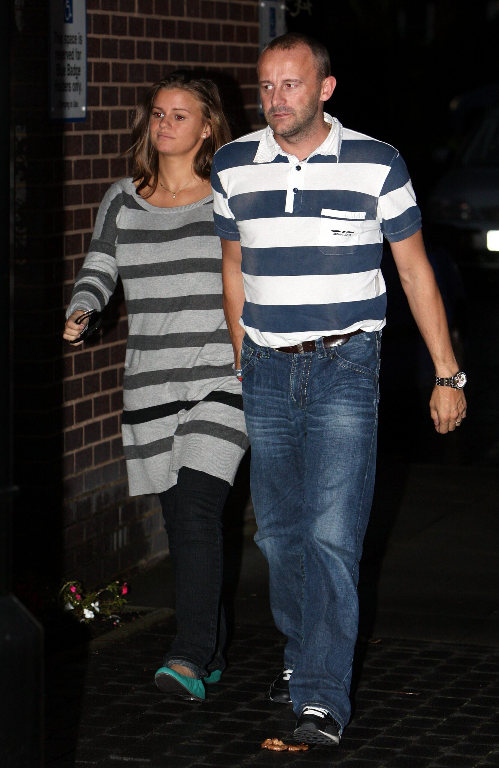 Kerry and Mark outside