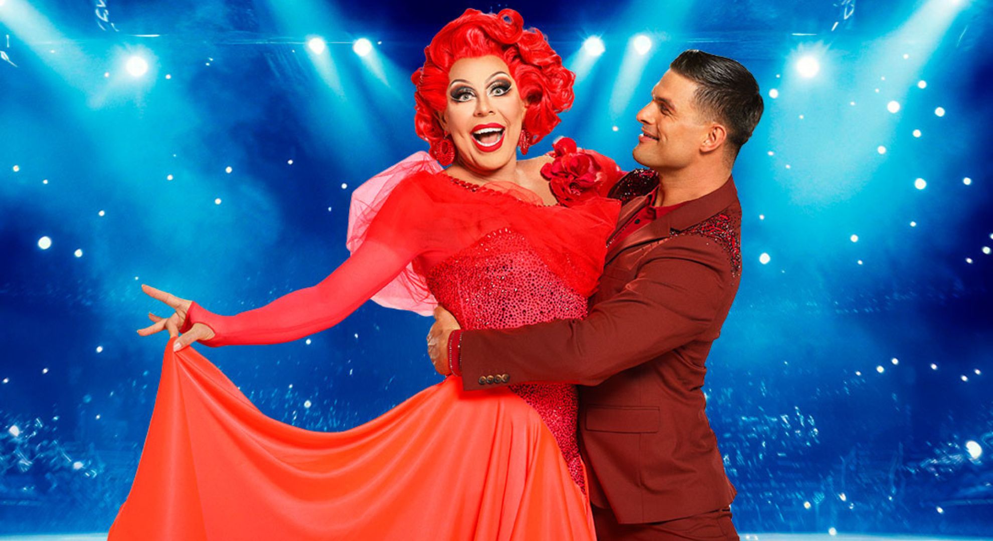 Aljaz Skorjanec and La Voix on Strictly