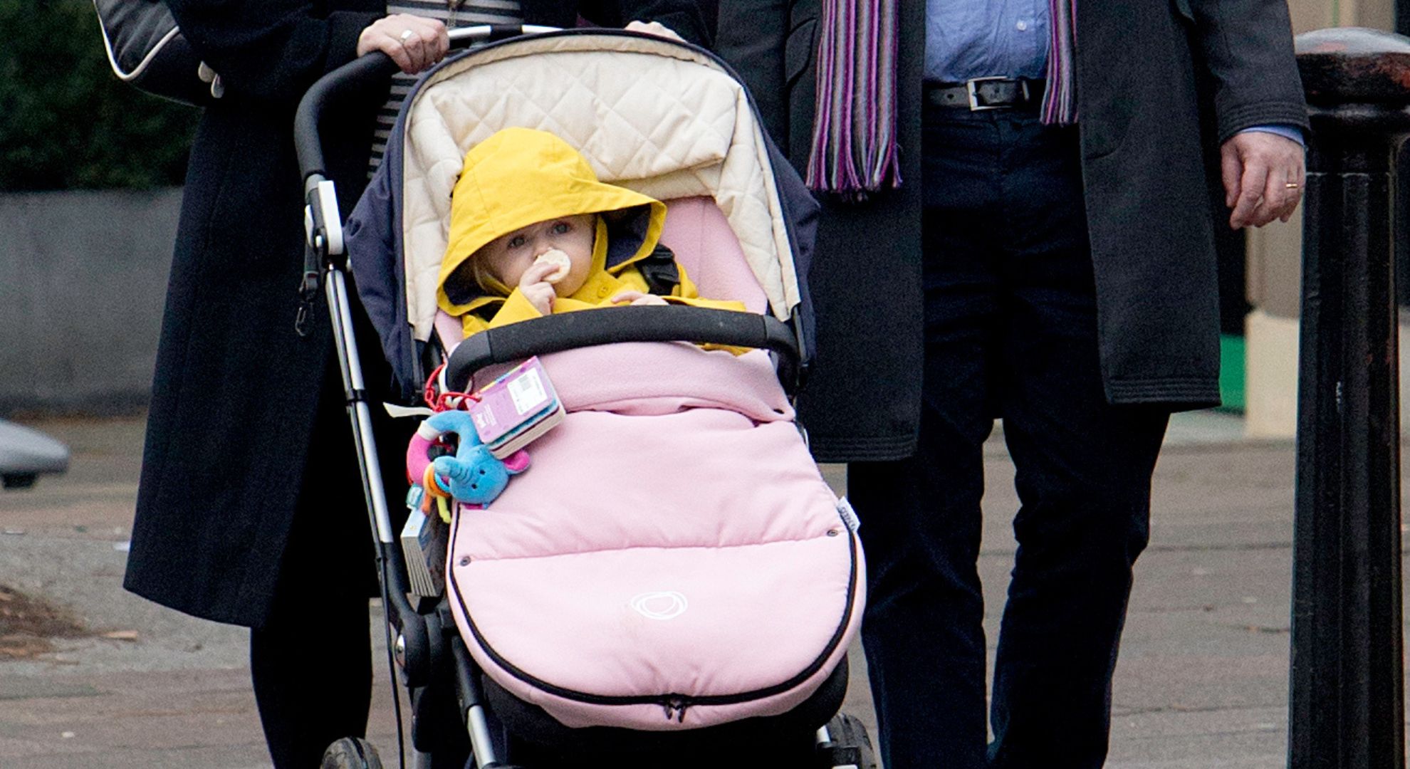 David and Victoria Mitchell's daughter Barbara 
