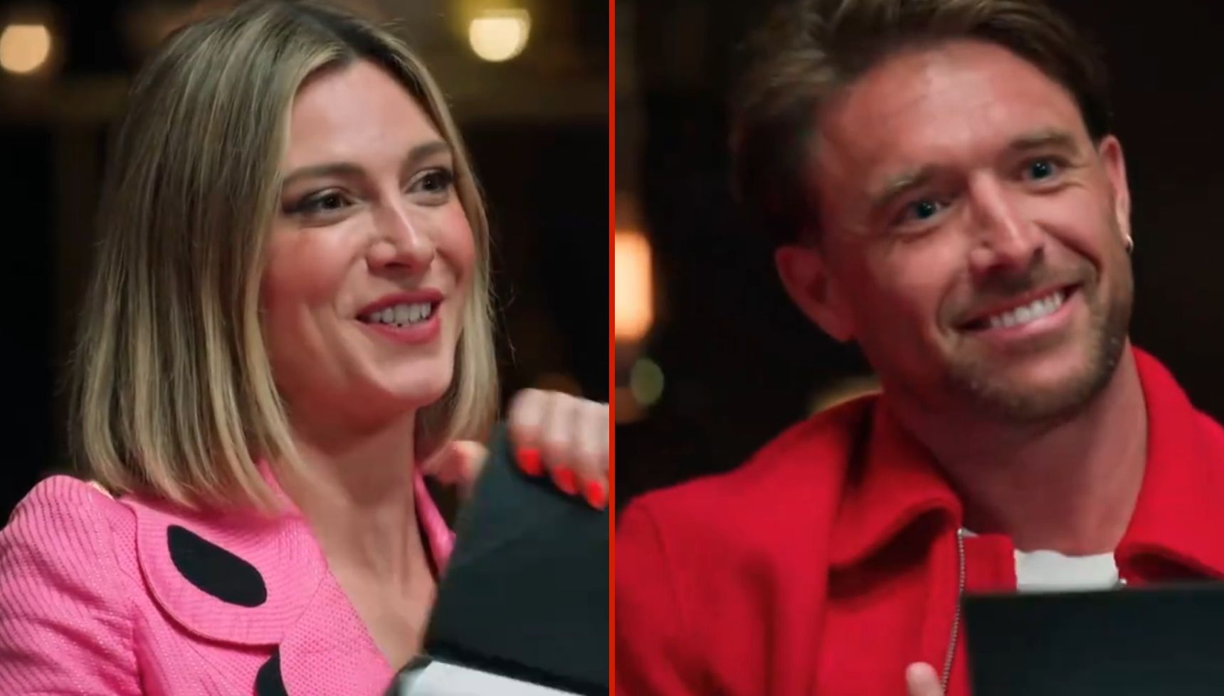 MAFS Australia's Julia spotted 'physically recoiling' from husband Grayson as they kiss and fans think they know why