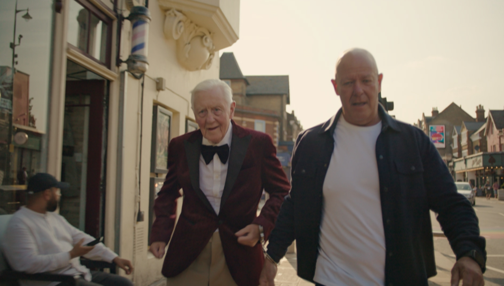 Sir Benjamin Slade on Handcuffed