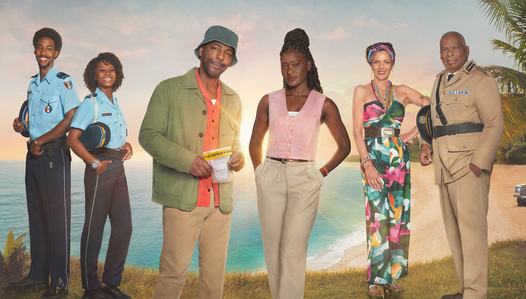 Death in Paradise promo shot for series 15