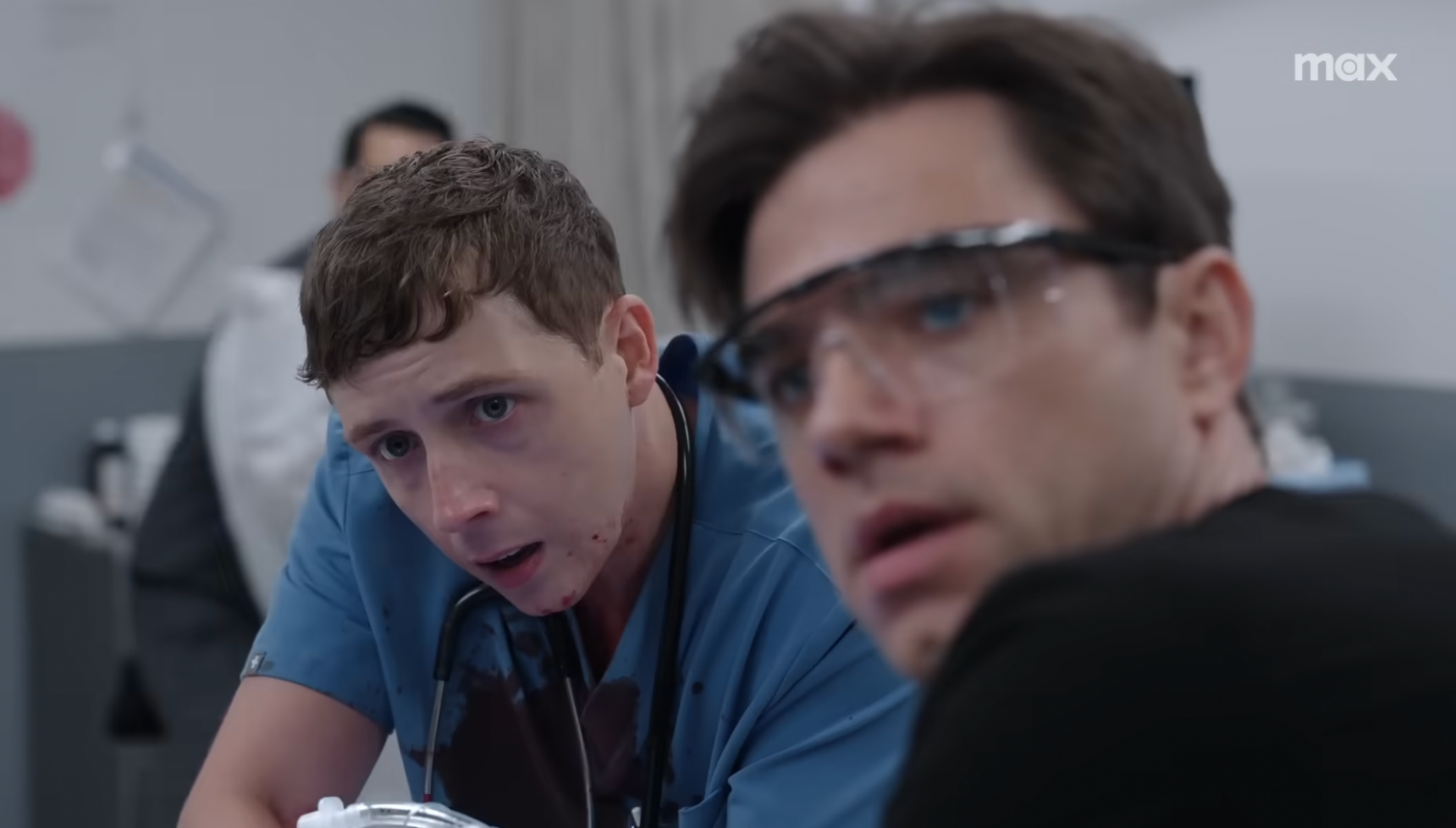 Gerran Howell in The Pitt on HBO Max