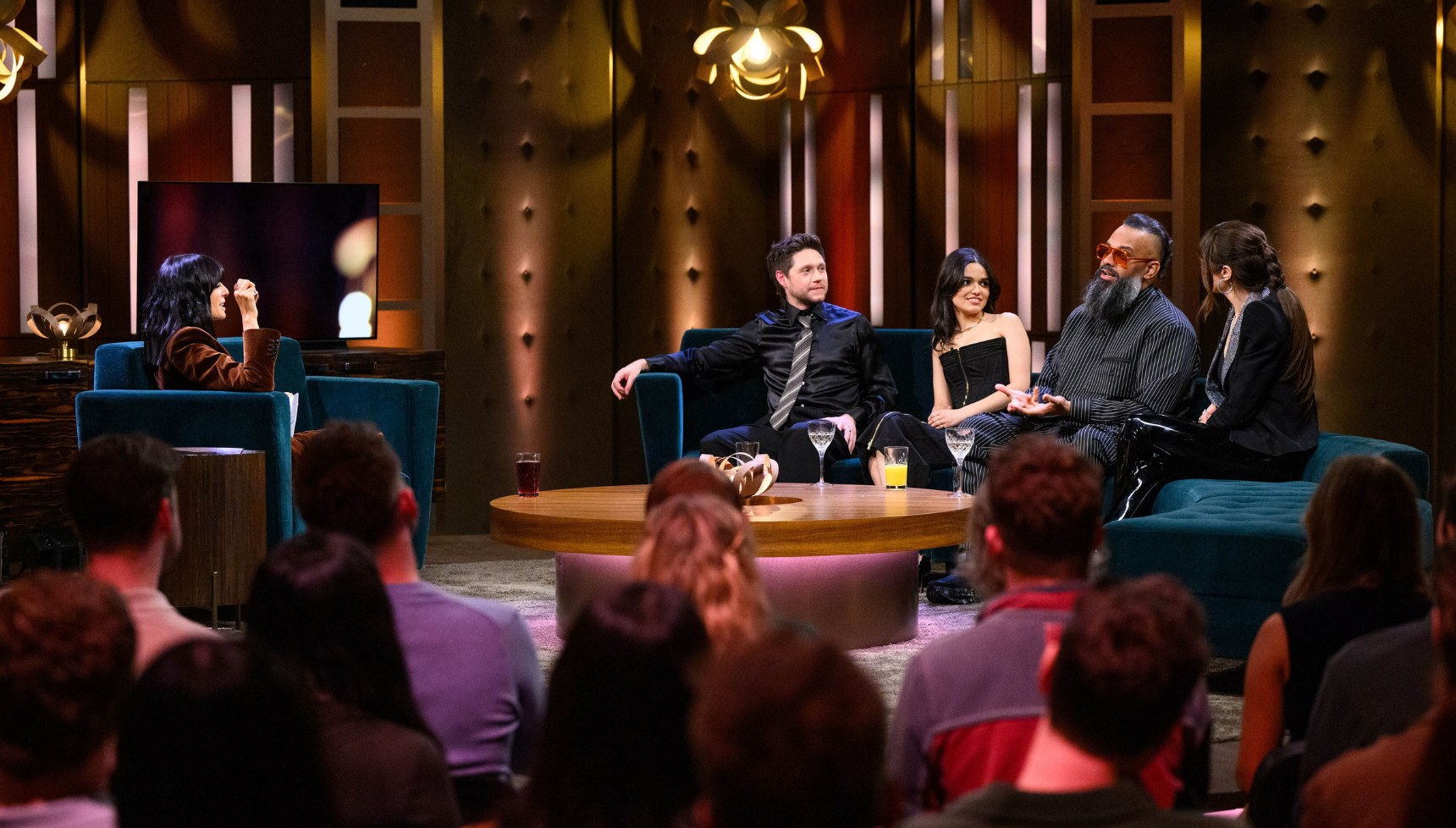 Claudia Winkleman with guests