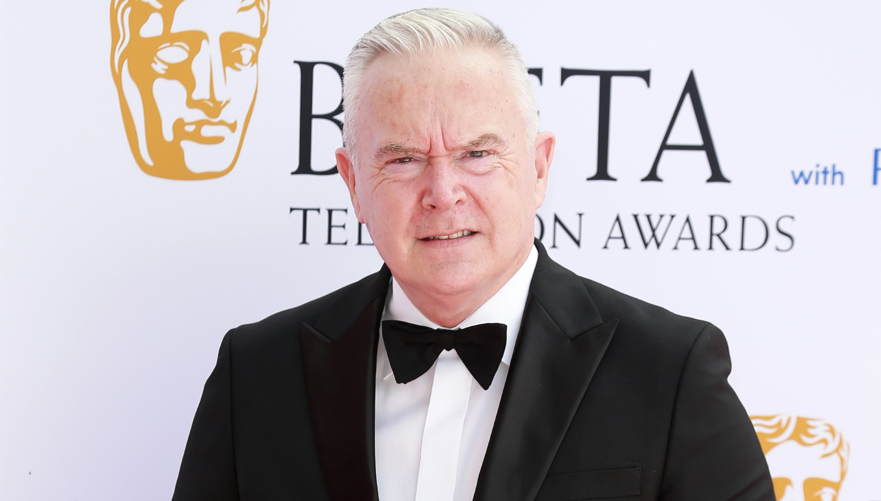Huw Edwards on the red carpet of the BAFTAs