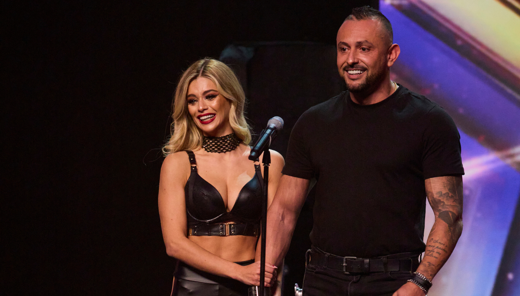 Alfredo Silva and his wife Coral on BGT