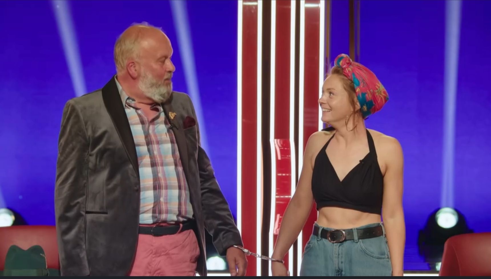 Anthony and Tilly on Handcuffed