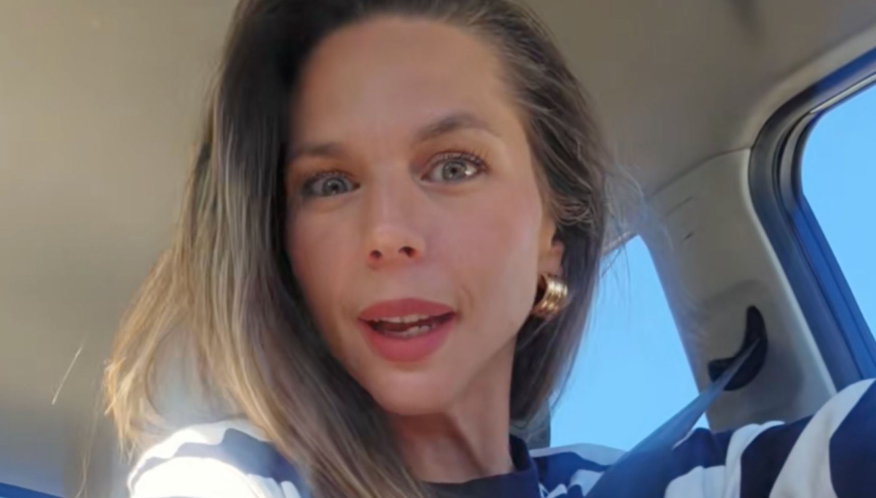 MAFS Australia Bec in car