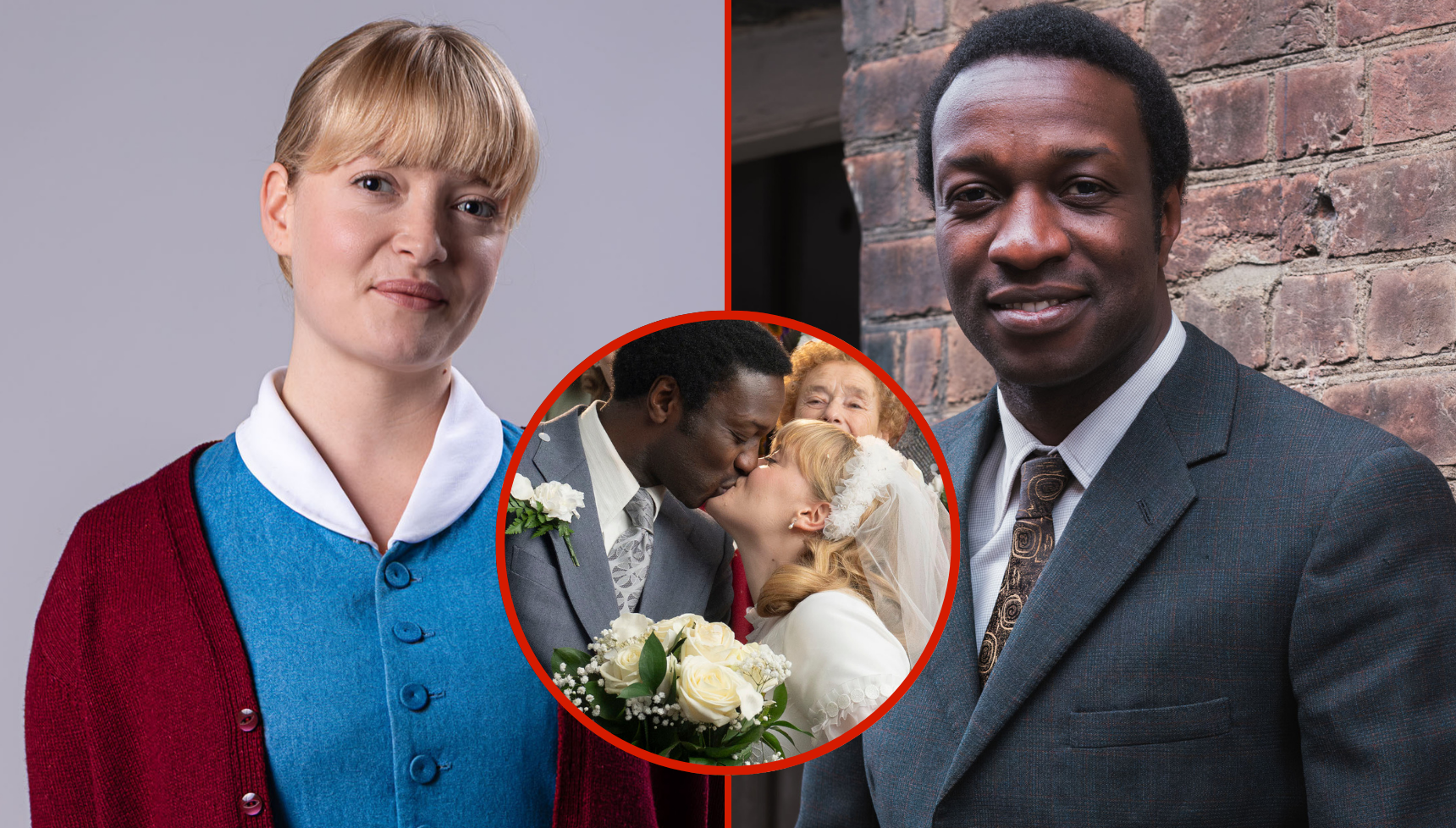 Call the Midwife series 15: First look at Cyril and Rosalind's wedding day ahead of emotional season finale