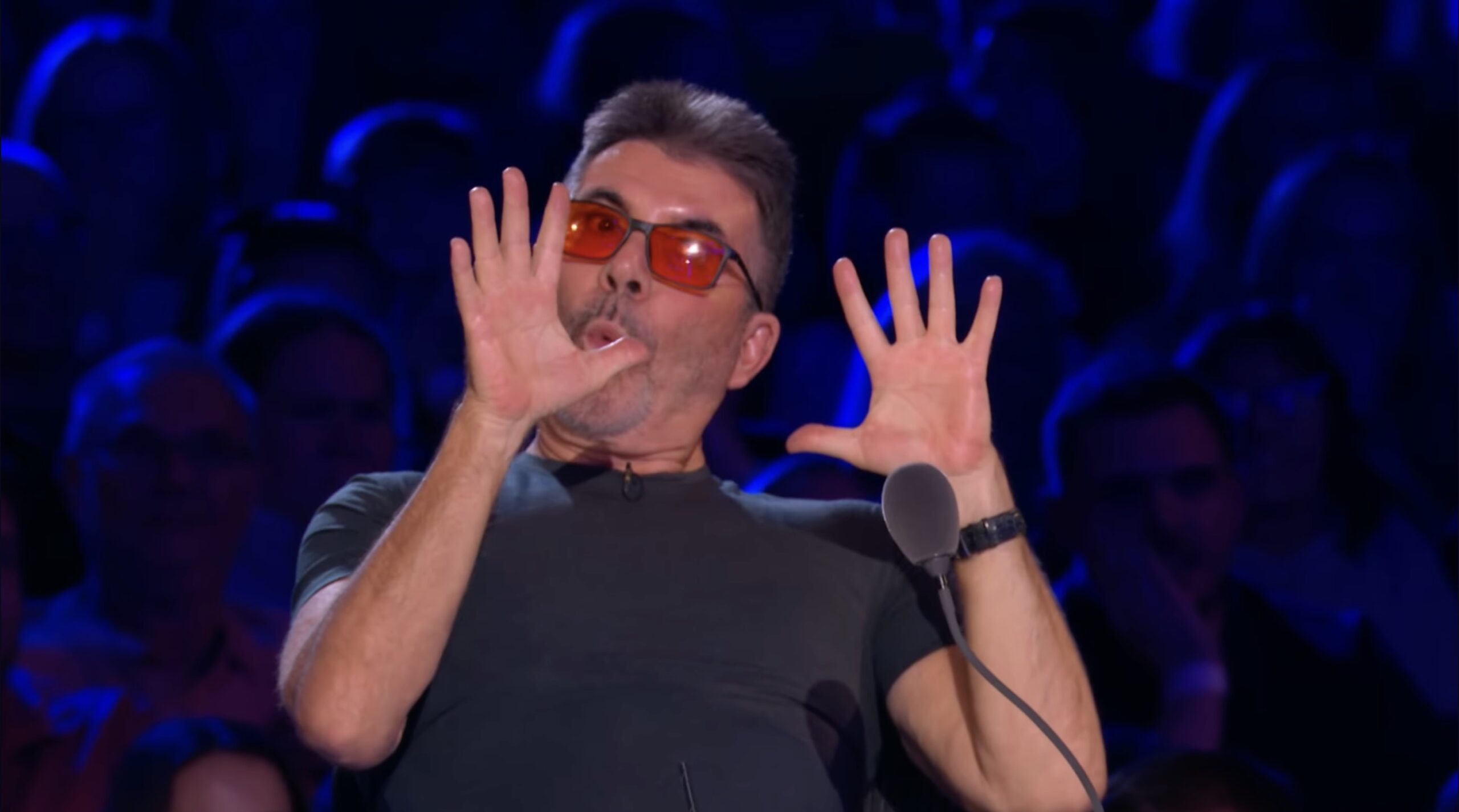 Simon Cowell shocked