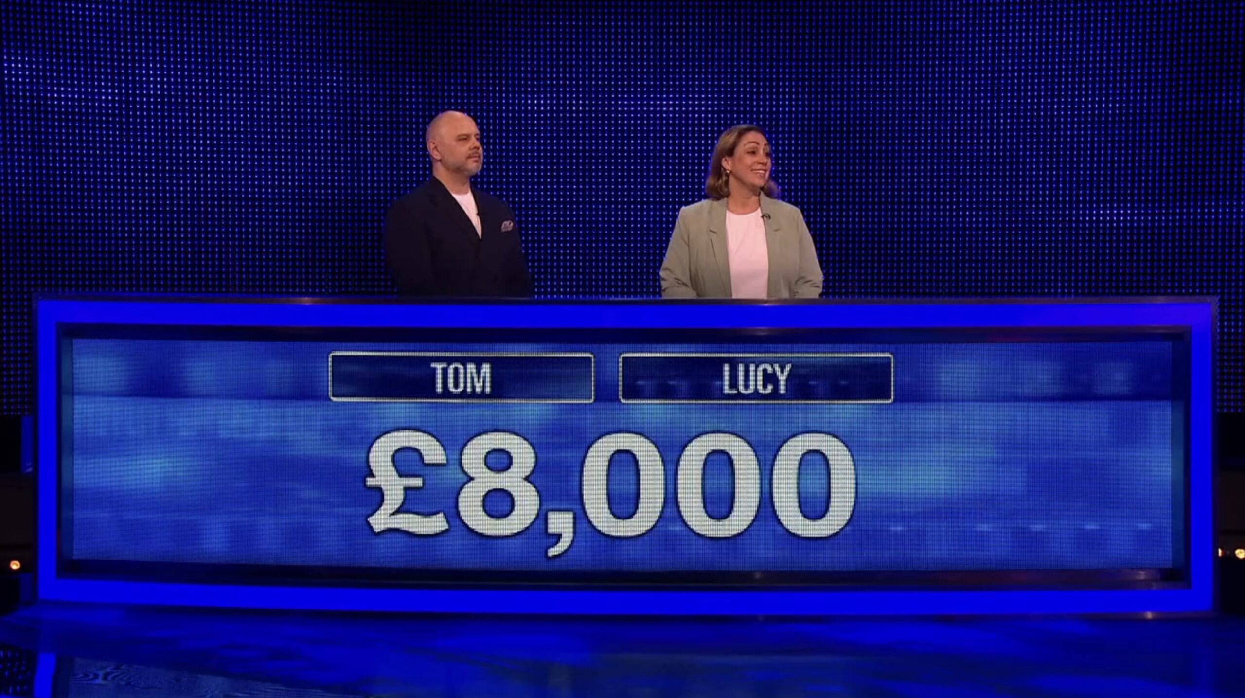 Lucy and Tom on The Chase