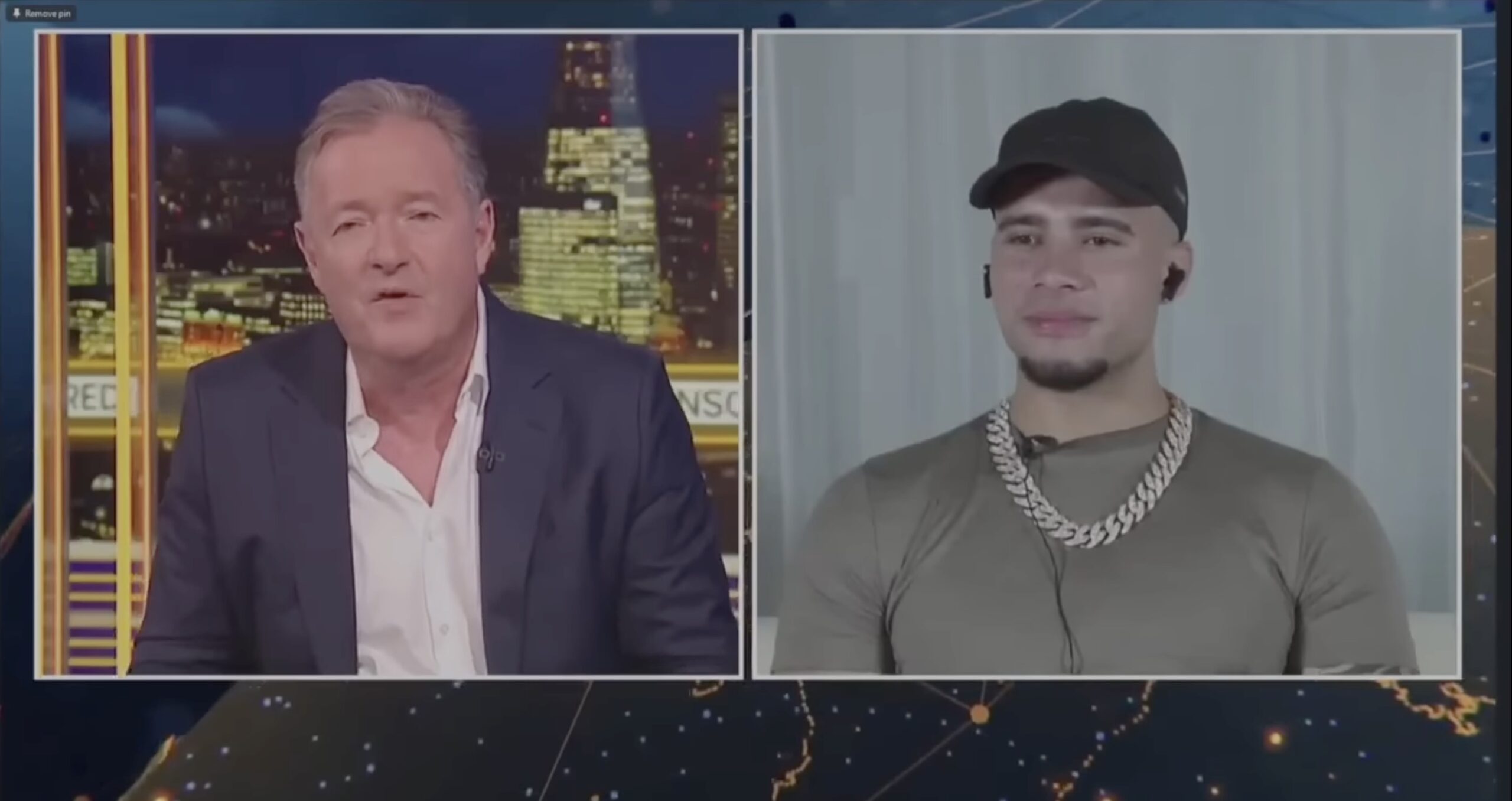 Piers Morgan and HSTikkyTokky