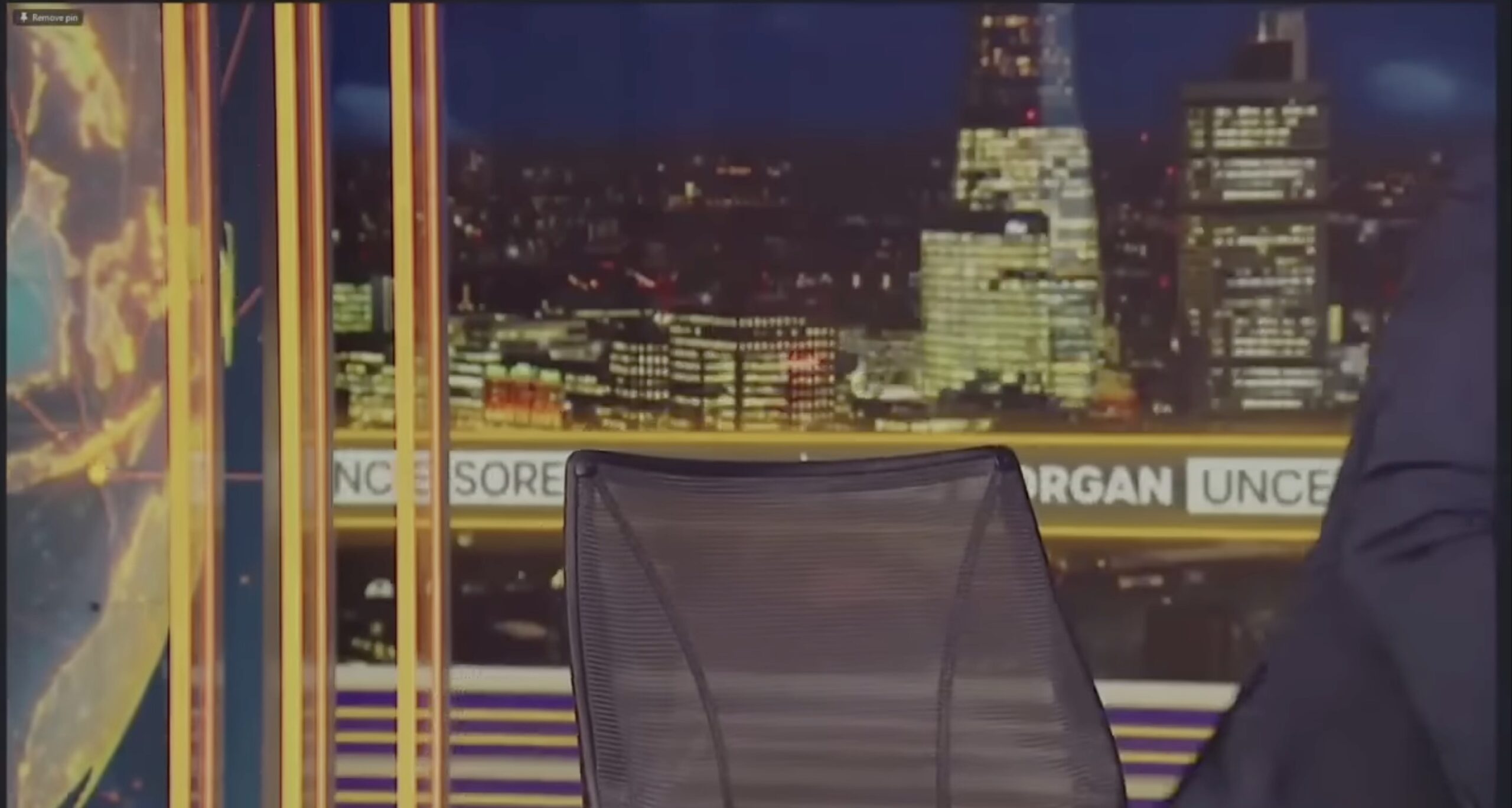 Piers Morgan storming off