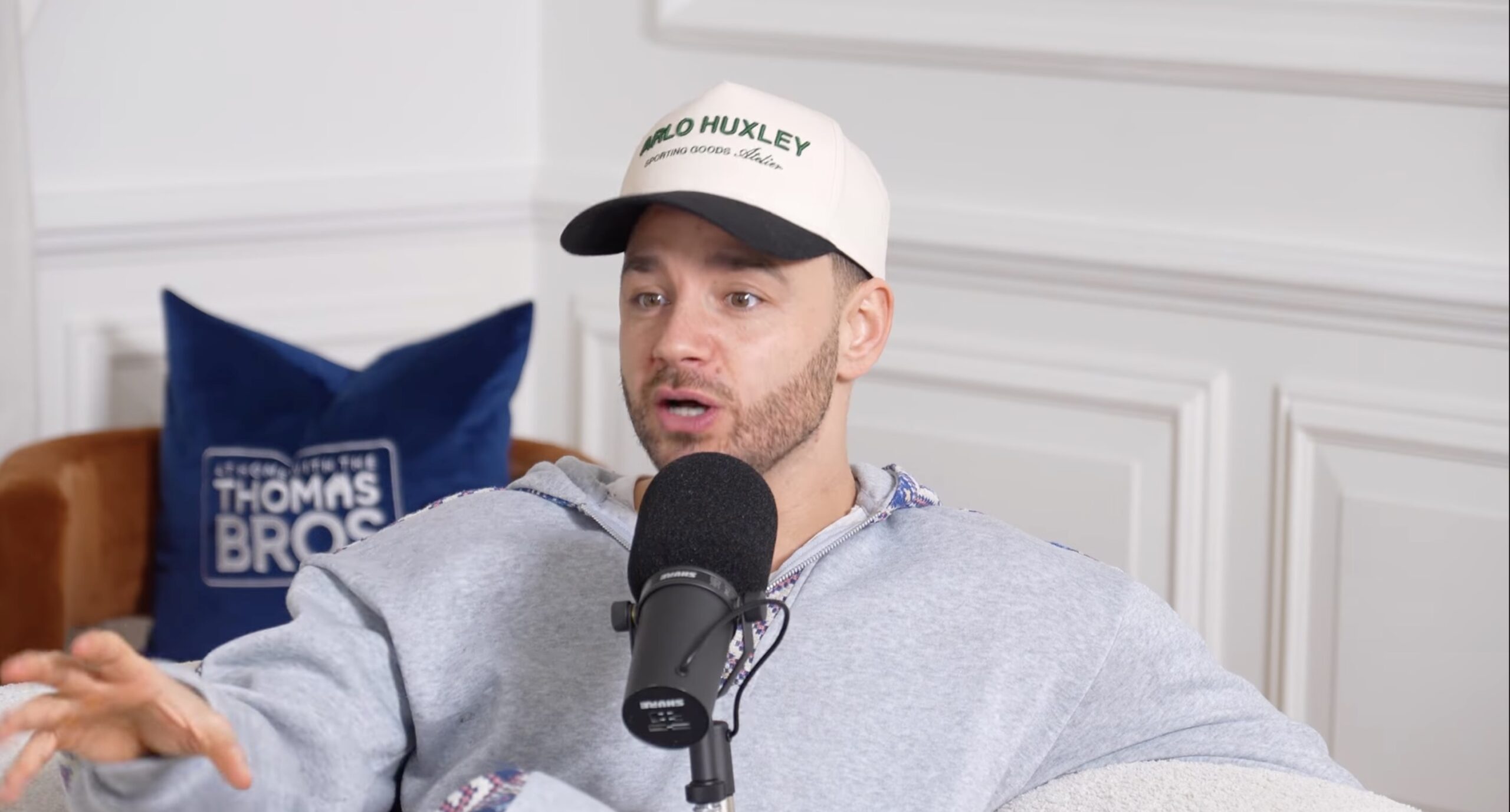 Adam Thomas talking