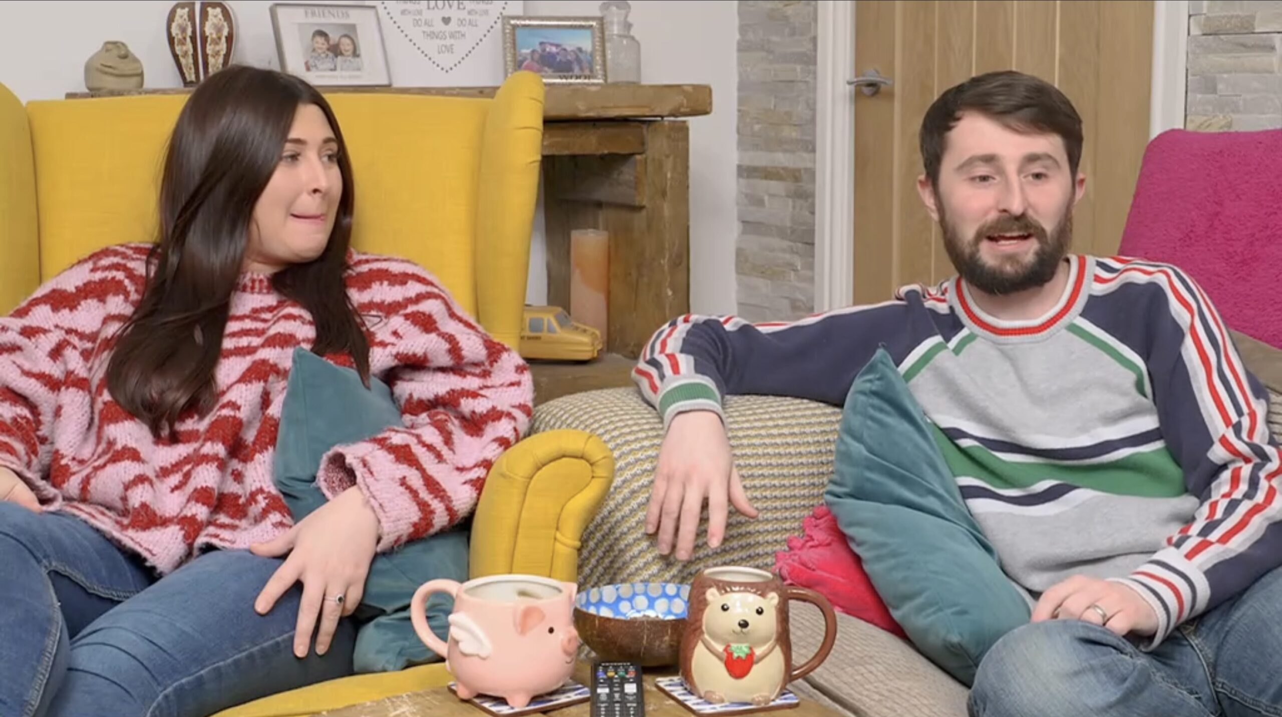 Sophie and Pete on Gogglebox