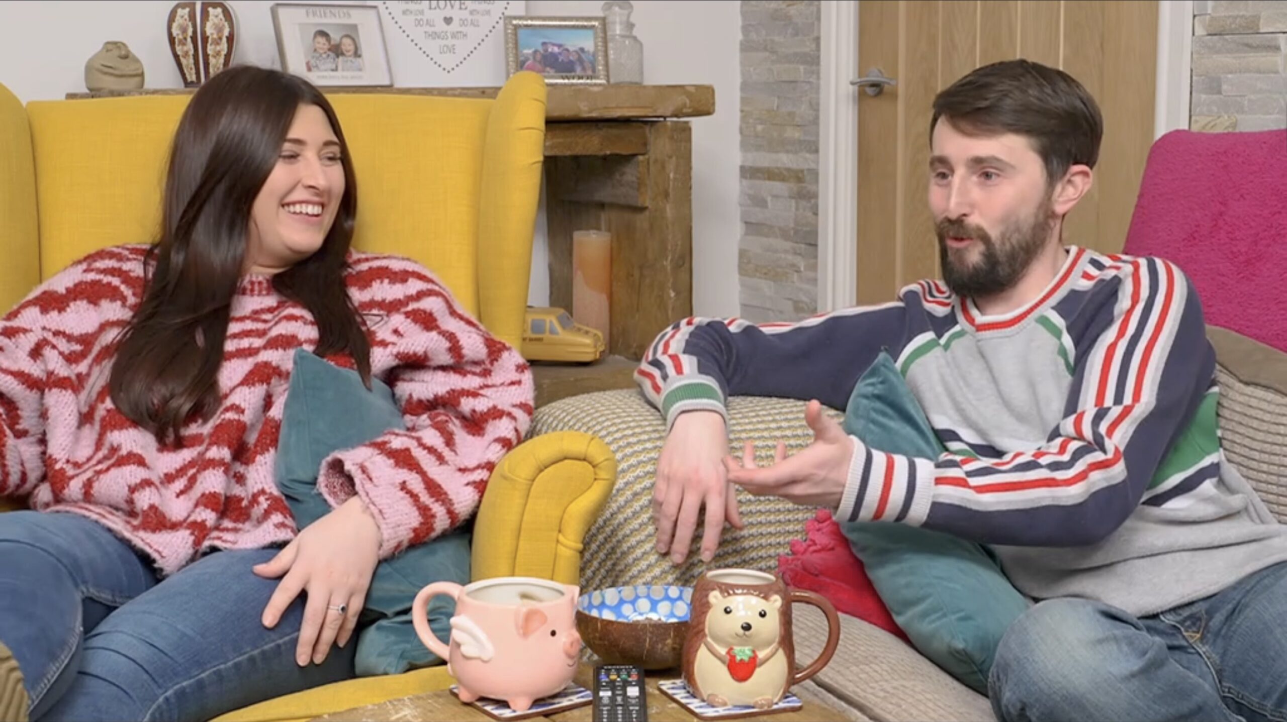 Sophie and Pete on Gogglebox
