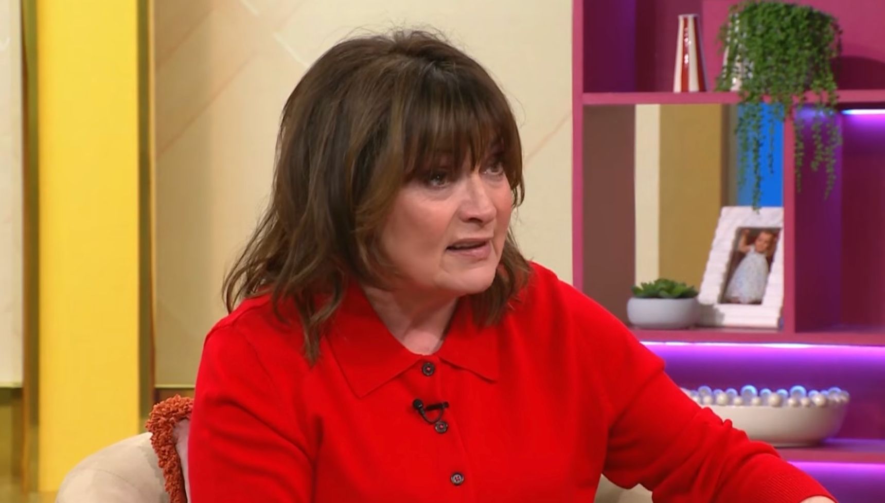 Lorraine Kelly on her ITV show 